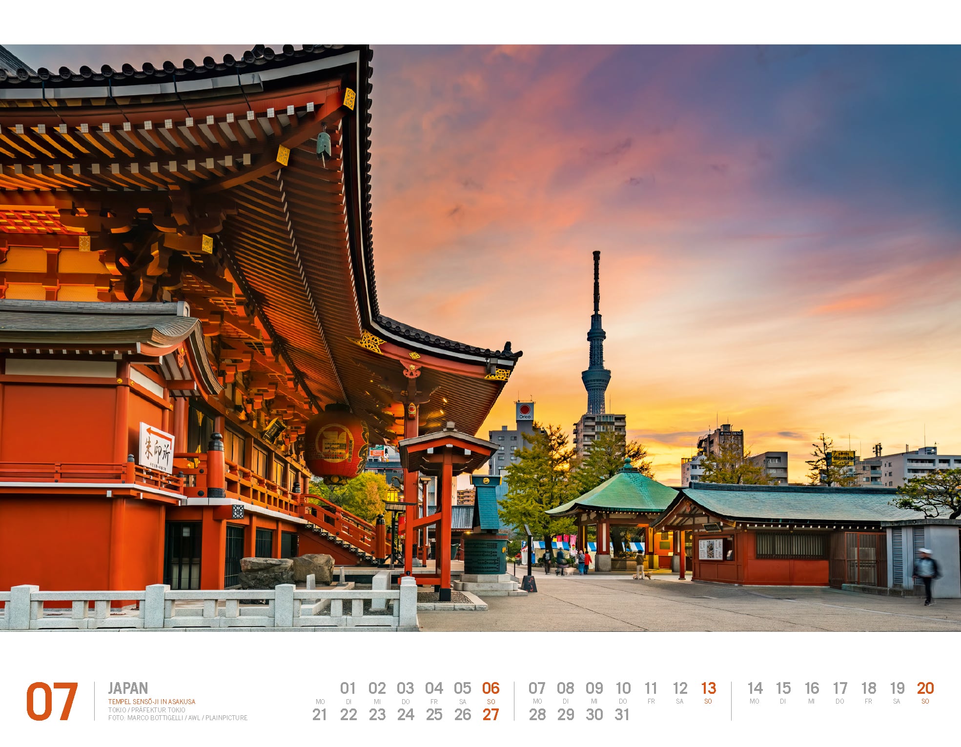 Ackermann Calendar Japan 2025 - Inside View 07