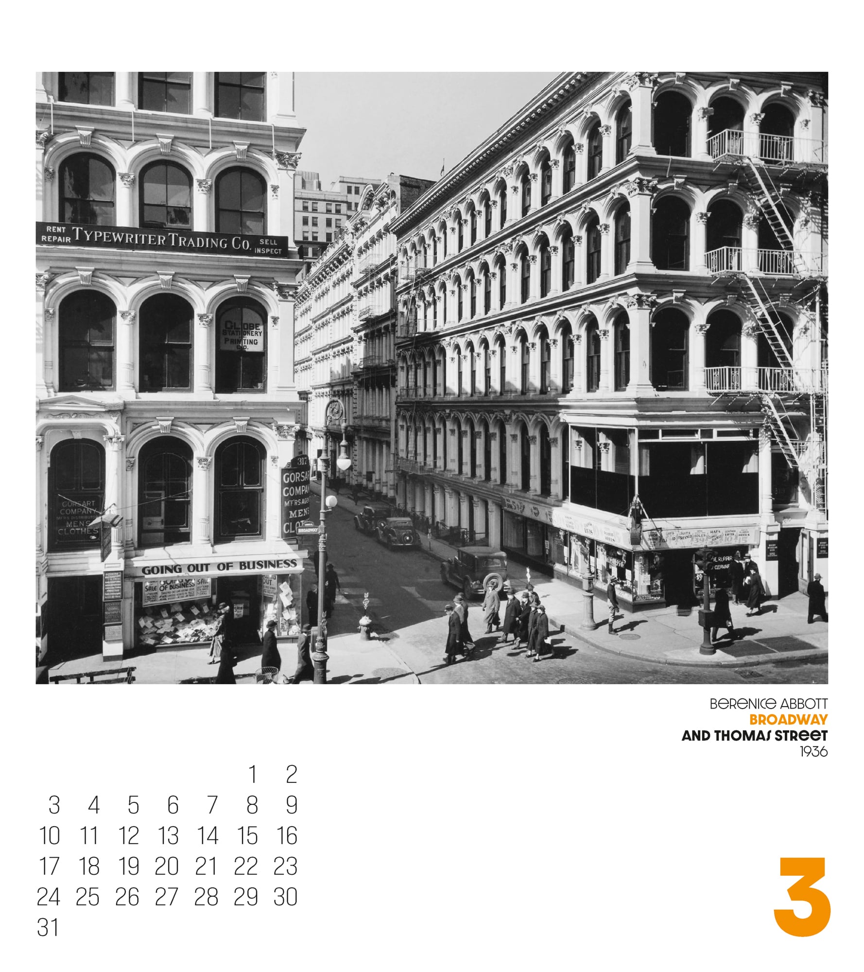 Ackermann Calendar Changing New York 2025 - Inside View 03