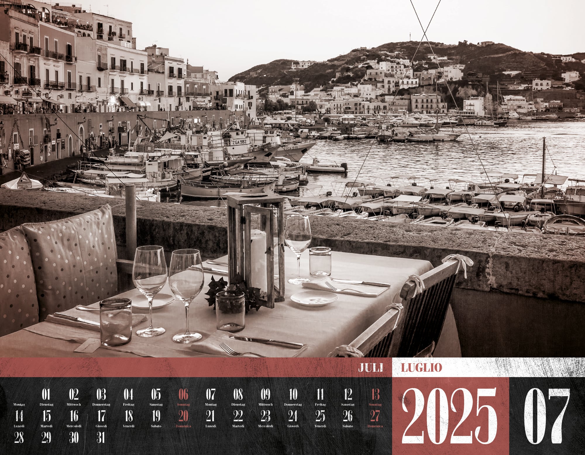 Ackermann Calendar La Dolce Vita 2025 - Inside View 07