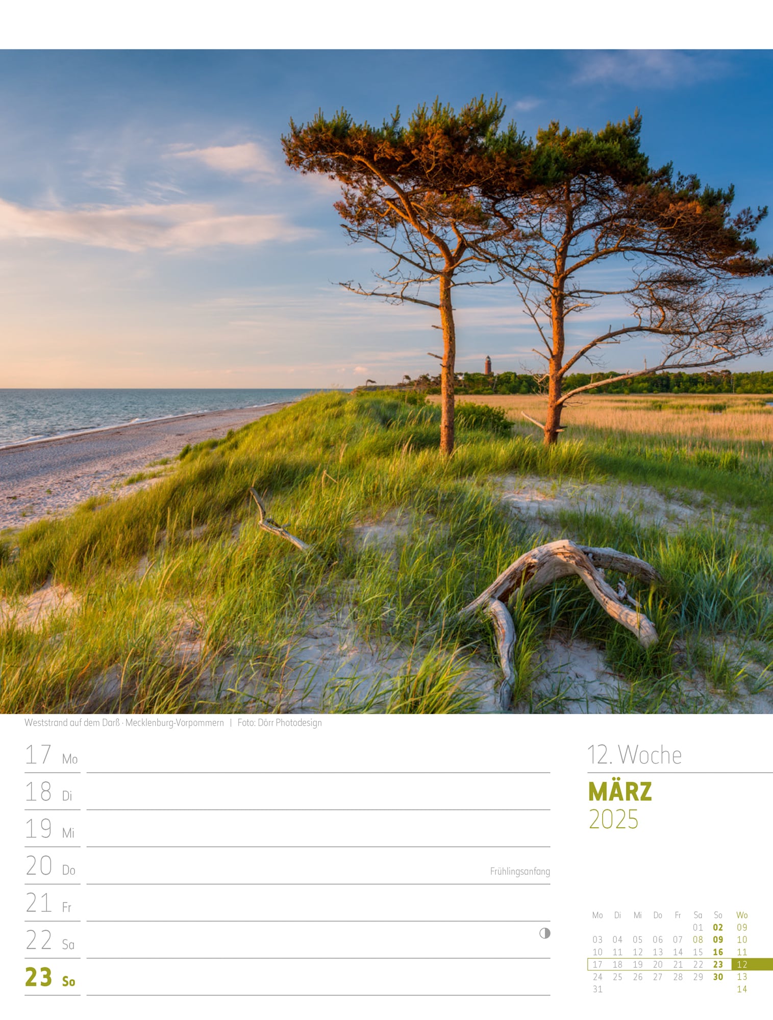 Ackermann Calendar Discover Germany 2025 - Weekly Planner - Inside View 15