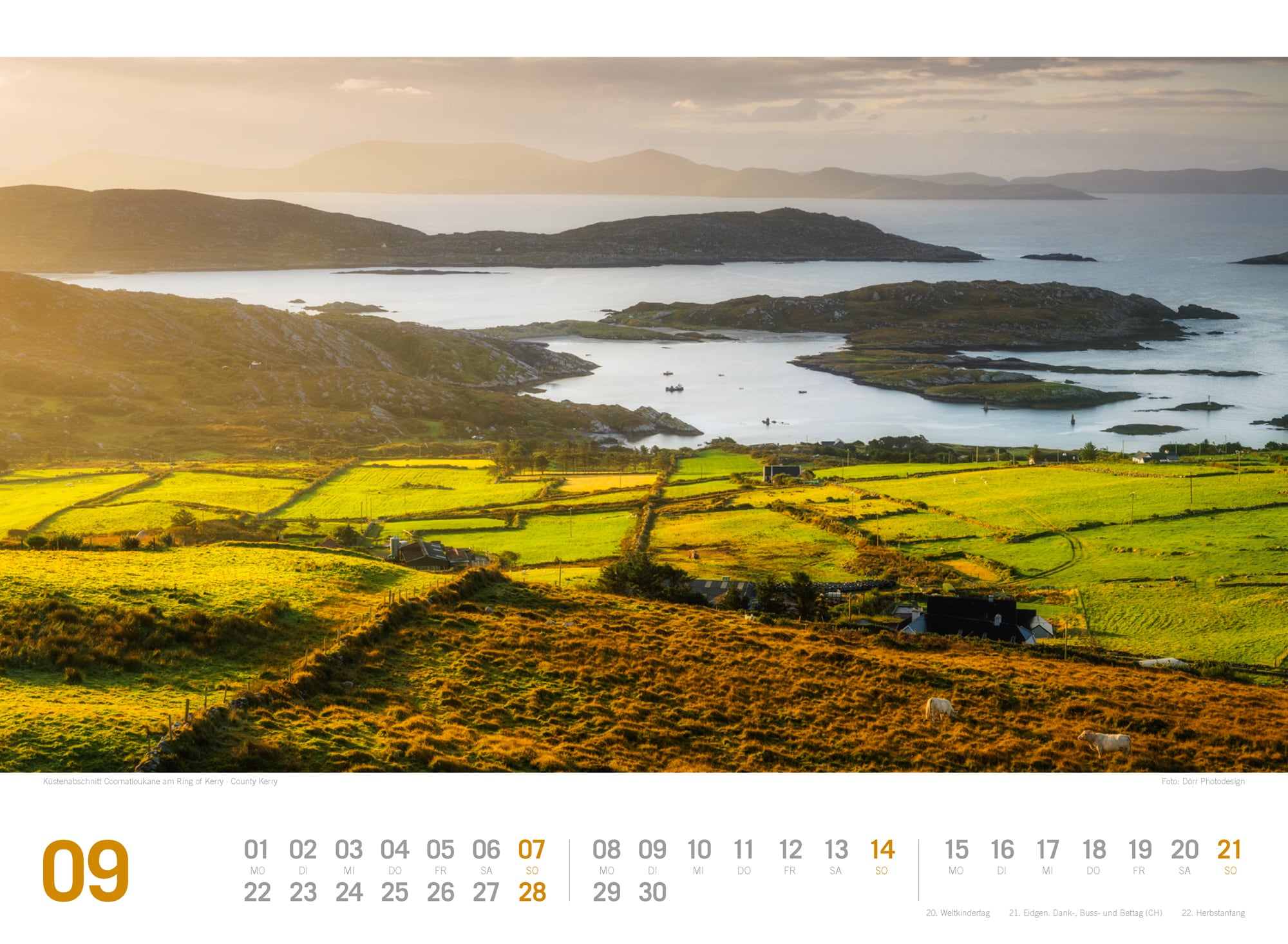 Ackermann Kalender Irland ReiseLust 2025 - Innenansicht 09