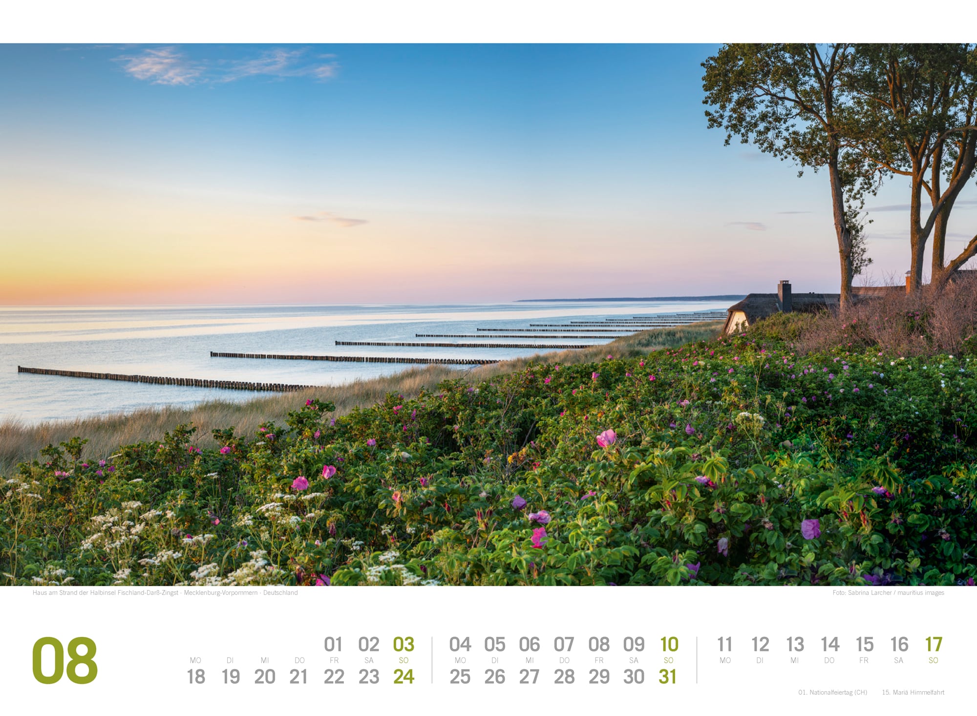 Ackermann Calendar Baltic Sea 2025 - Inside View 08