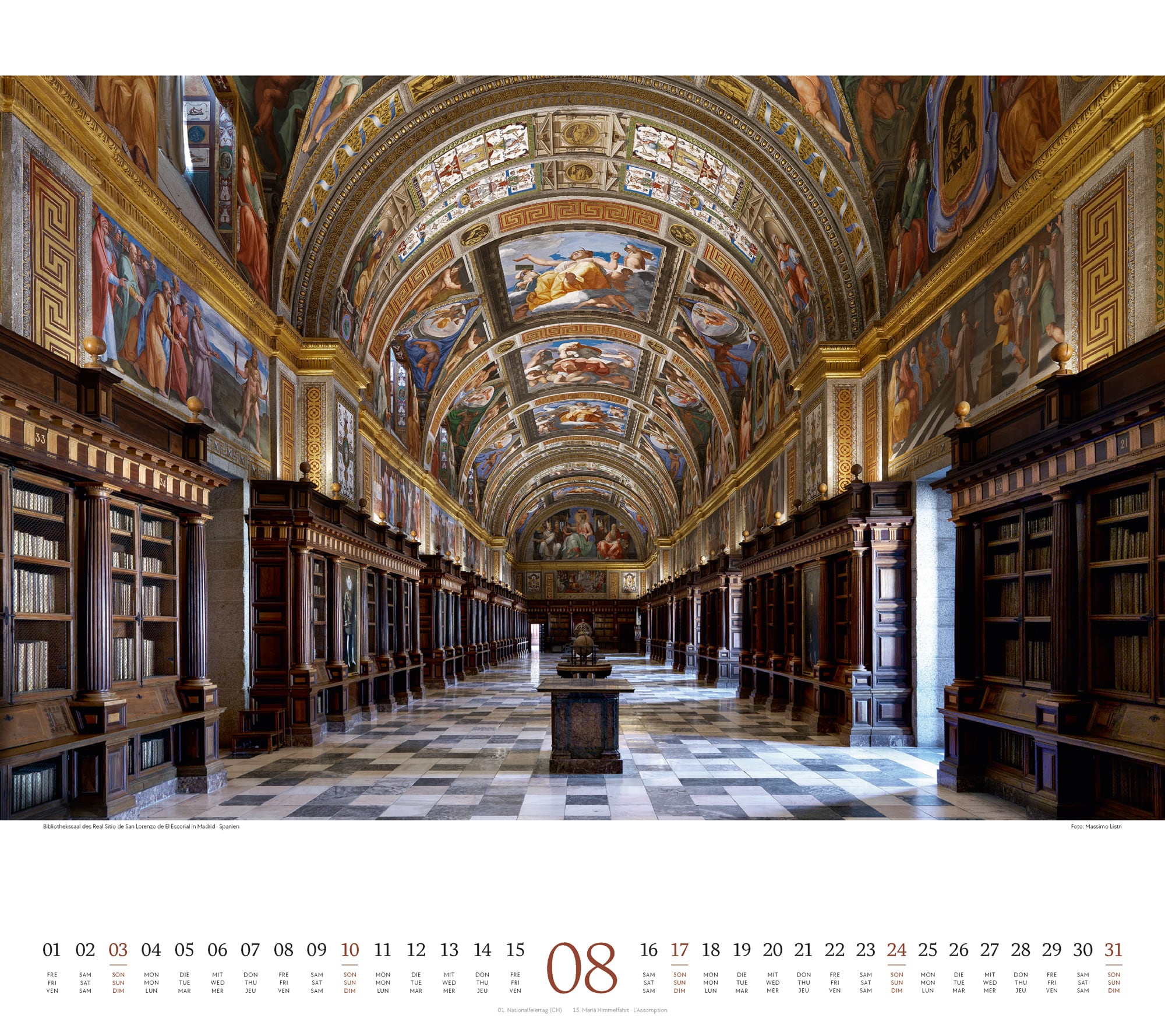 Ackermann Calendar World of Books 2025 - Inside View 08