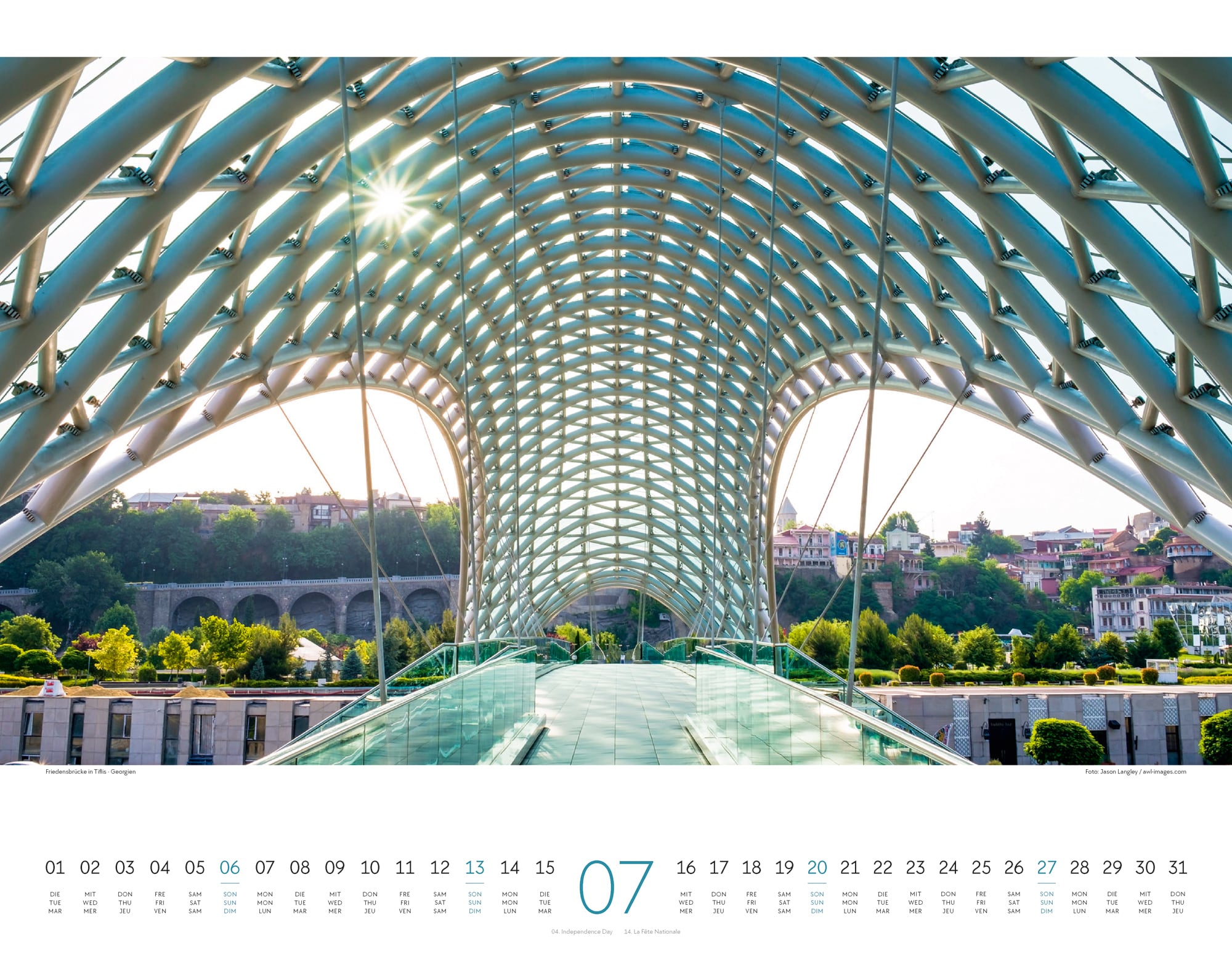 Ackermann Calendar Bridges 2025 - Inside View 07