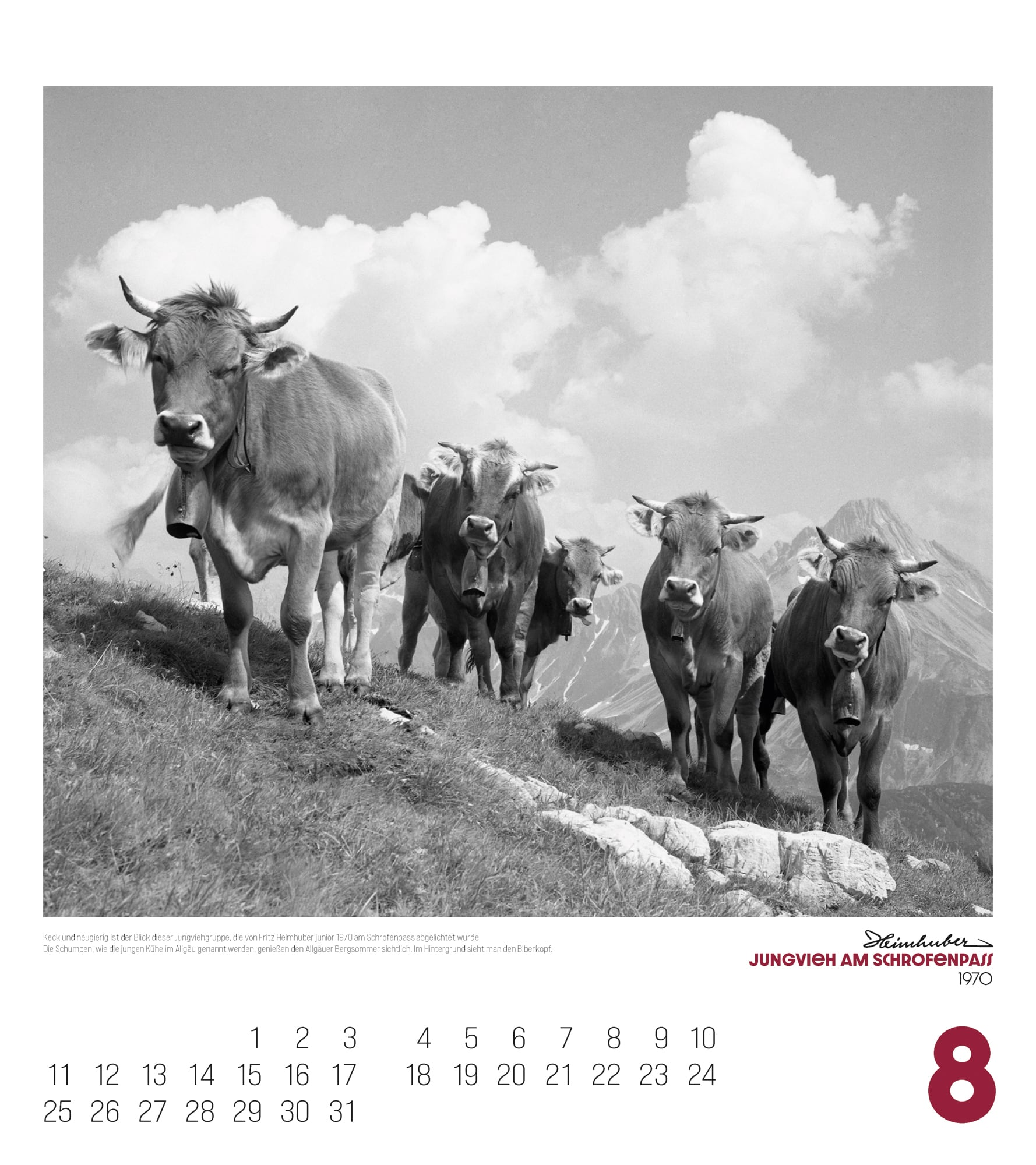 Ackermann Kalender Alpengeschichten 2025 - Innenansicht 08