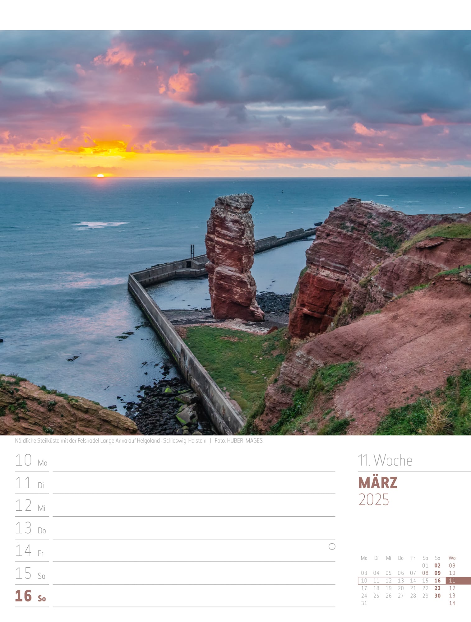 Ackermann Calendar Discover Germany 2025 - Weekly Planner - Inside View 14