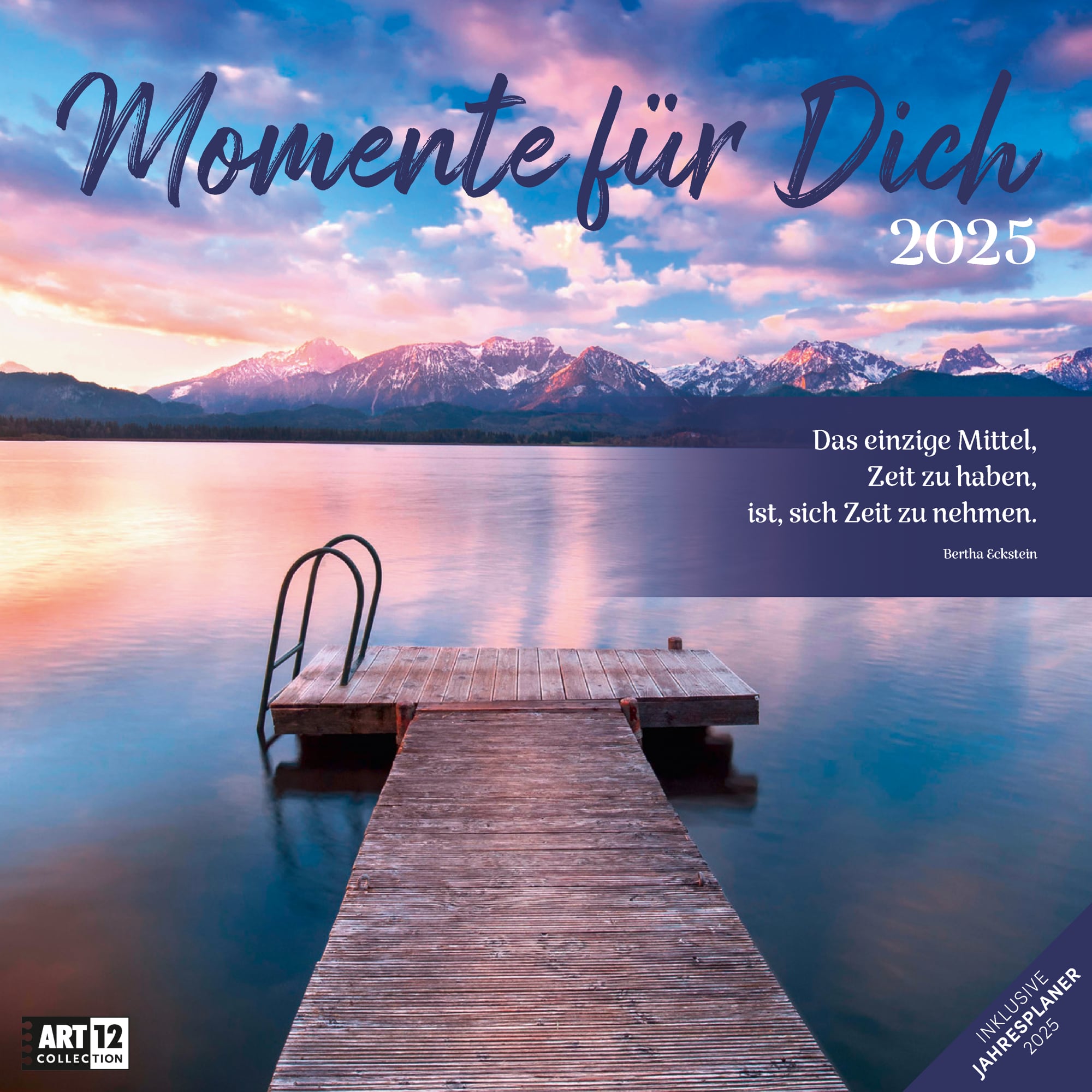 Art12 Collection Kalender Momente für Dich 2025 - 30x30 - Titelblatt