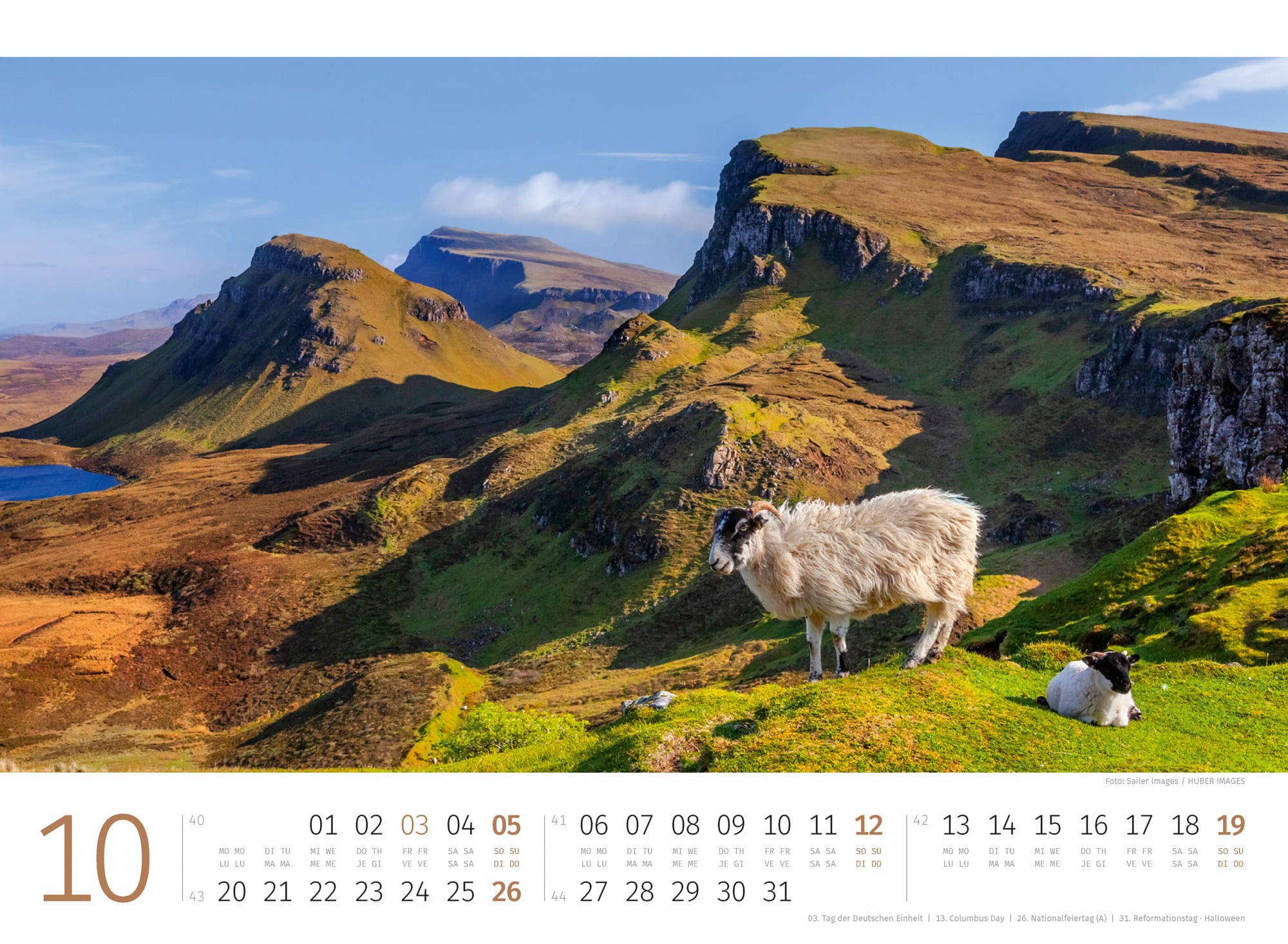 Ackermann Calendar Sheep 2025 - Inside View 10