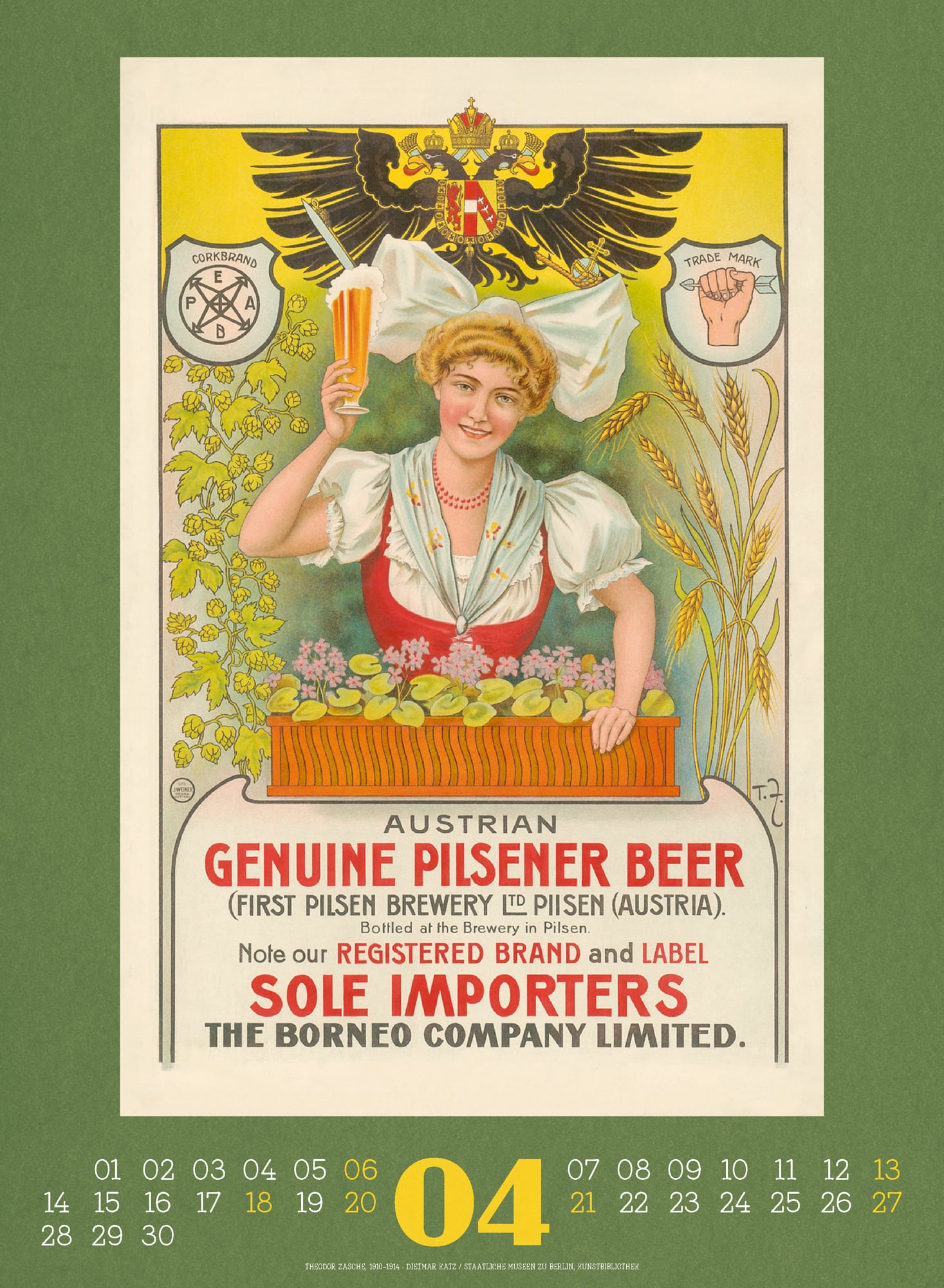 Ackermann Calendar Beer Posters 2025 - Inside View 04