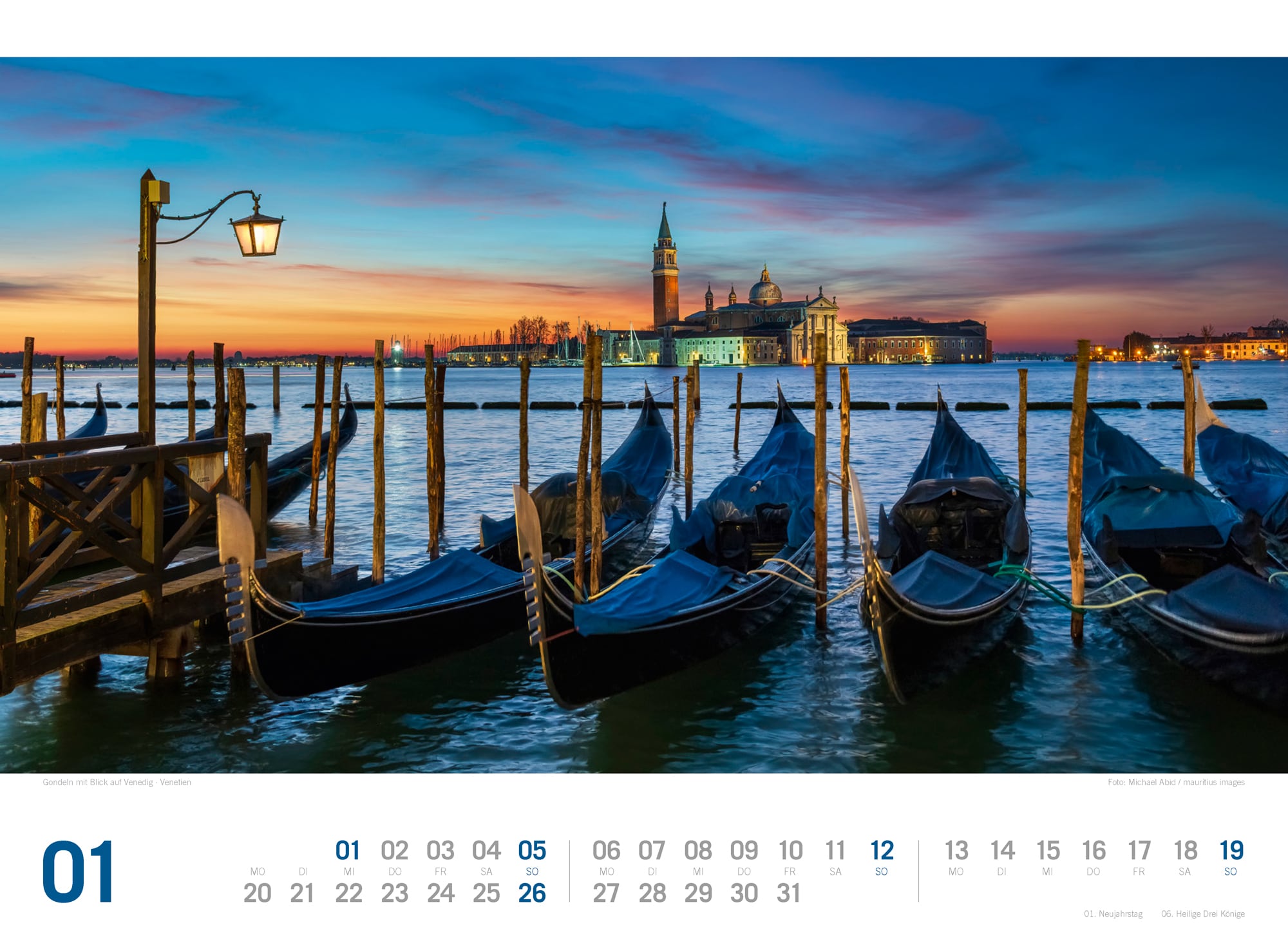 Ackermann Kalender Italien ReiseLust 2025 - Innenansicht 01