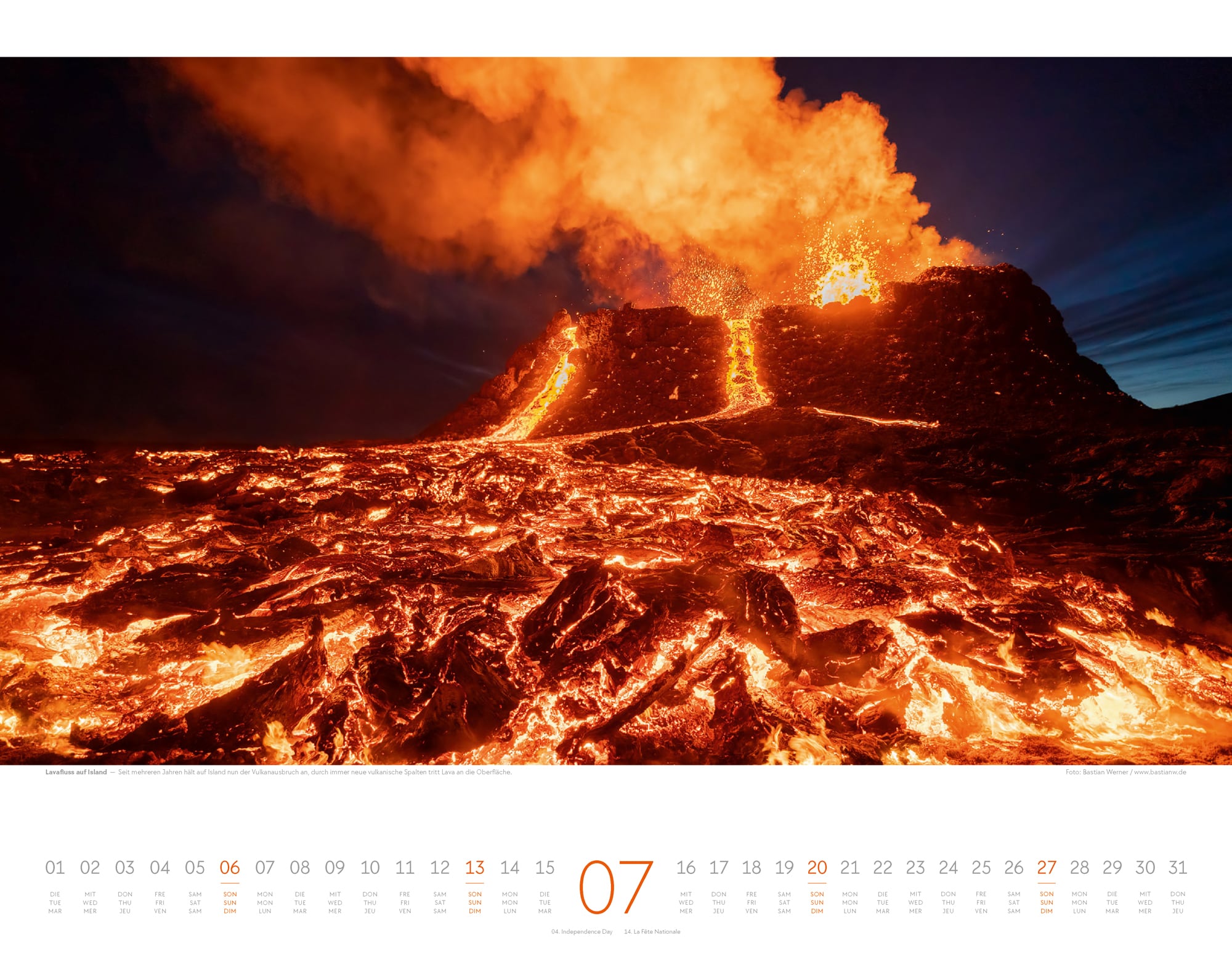 Ackermann Calendar Forces of Nature 2025 - Inside View 07