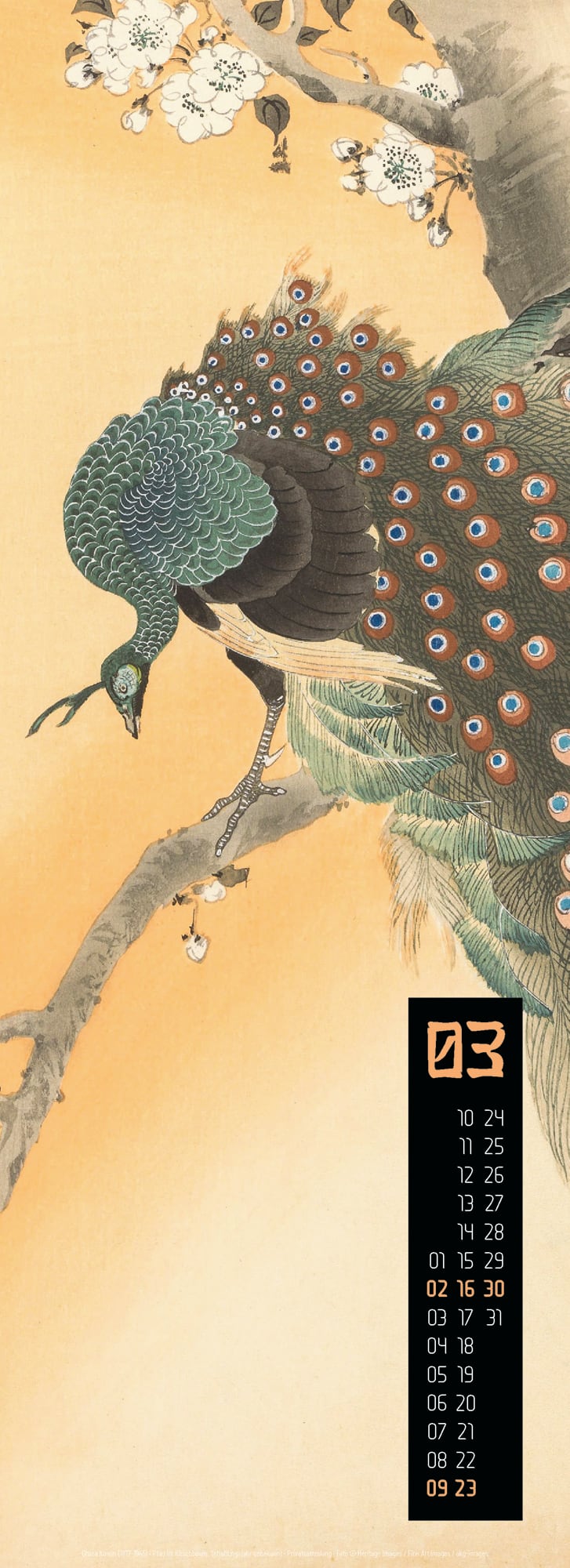 Ackermann Kalender Art of Asia 2025 - Innenansicht 03