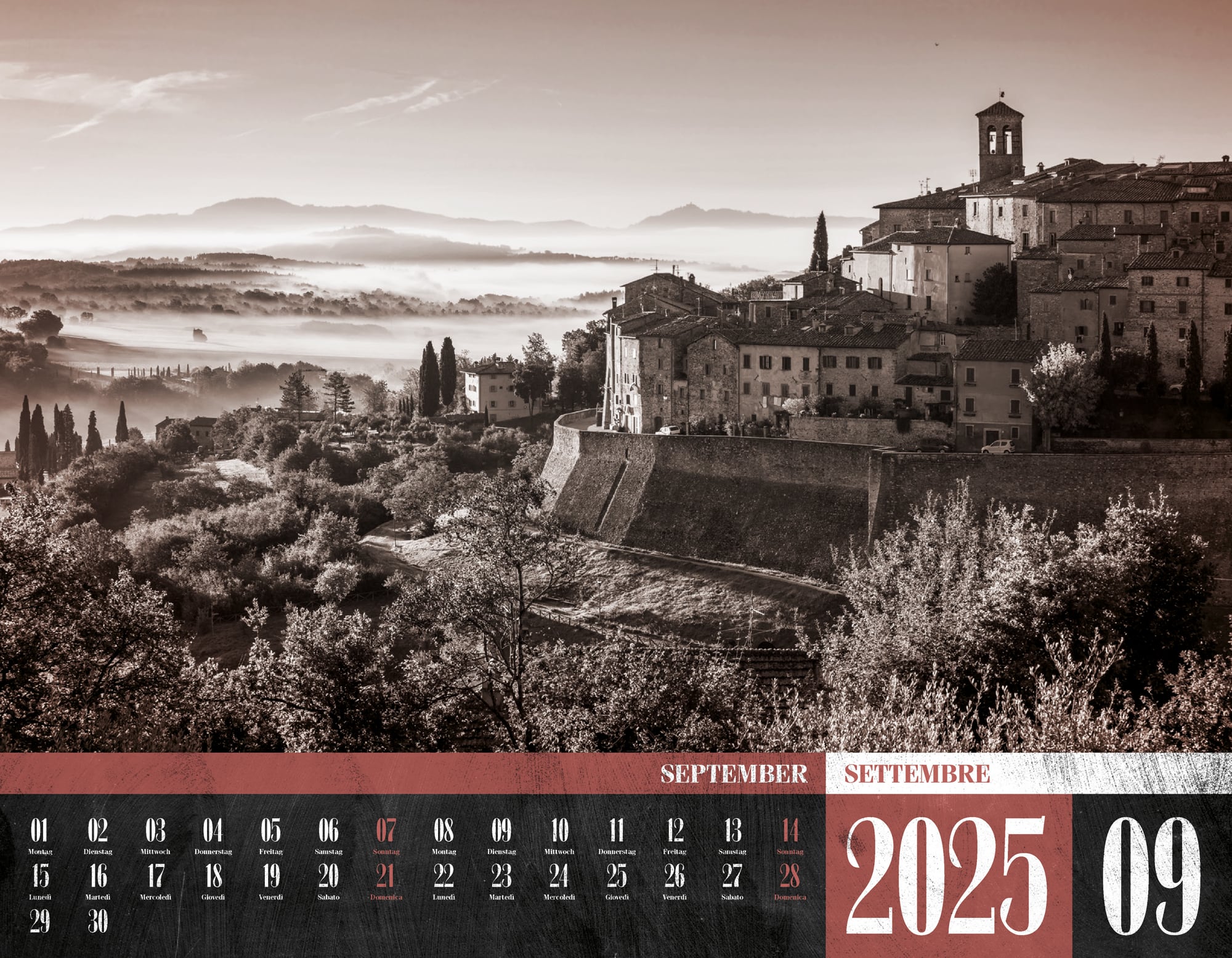 Ackermann Calendar La Dolce Vita 2025 - Inside View 09