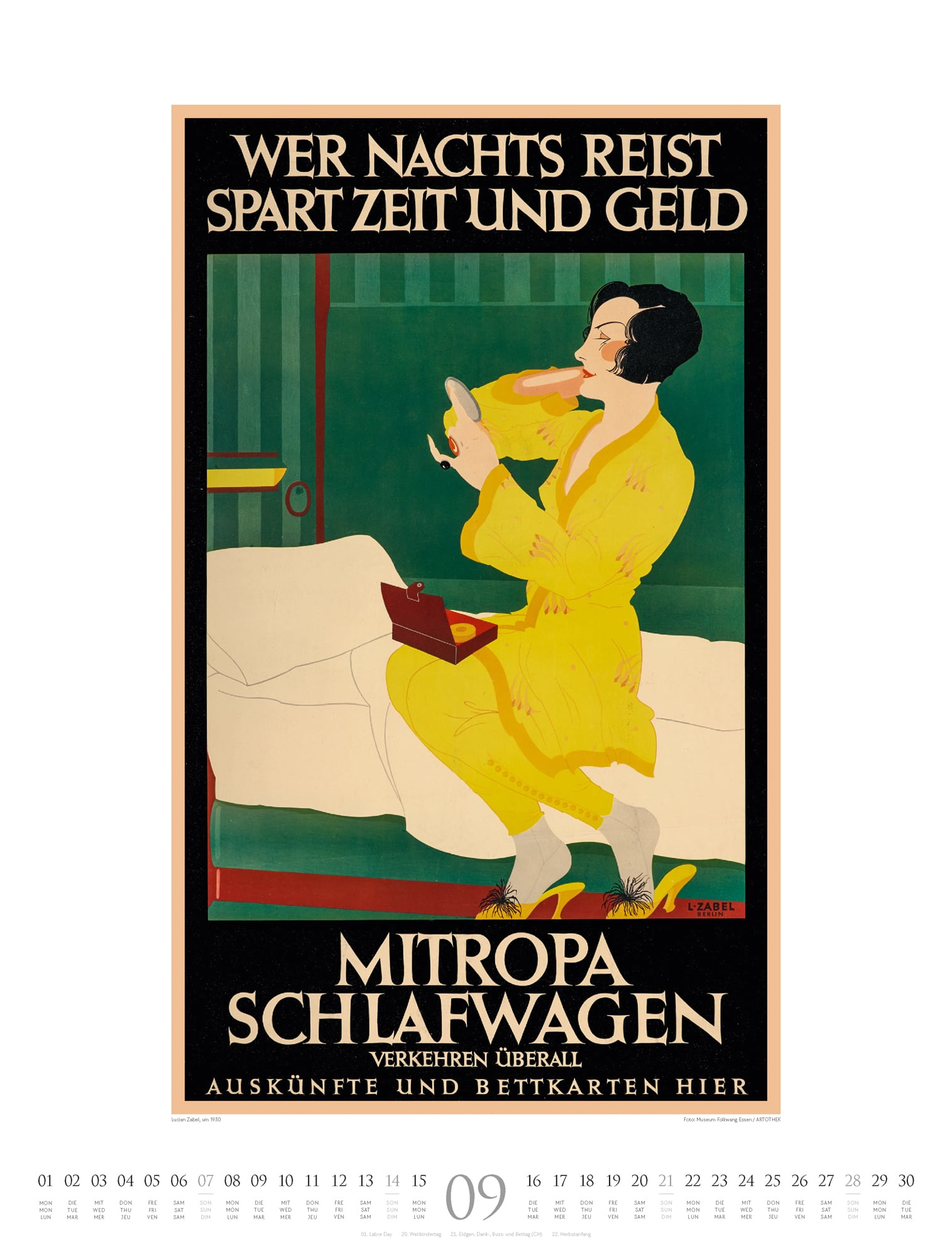 Ackermann Kalender Plakate & Poster 2025 - Innenansicht 09