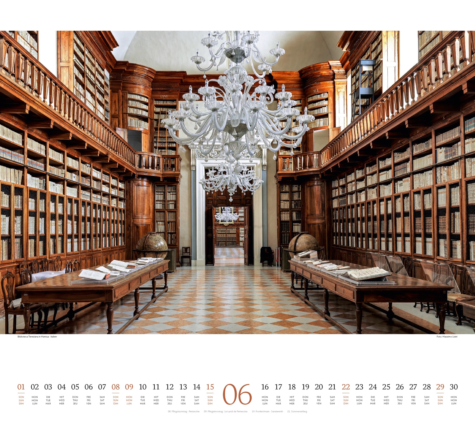 Ackermann Kalender Welt der Bücher 2025 - Innenansicht 06