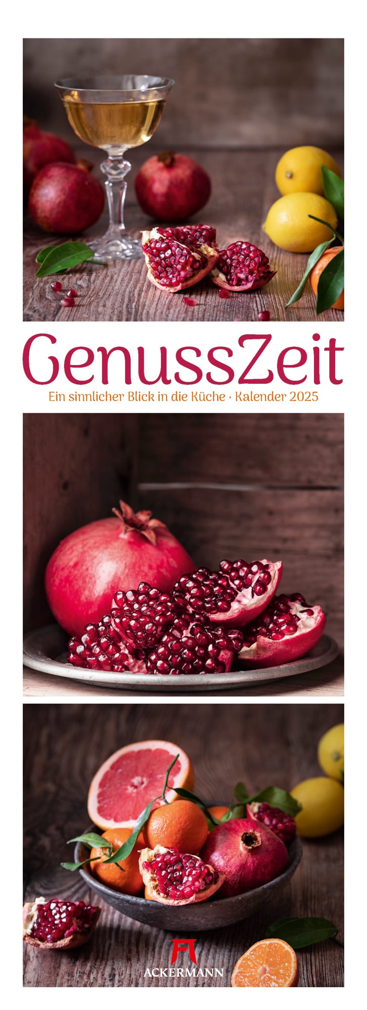 Ackermann Kalender GenussZeit 2025 - Titelblatt