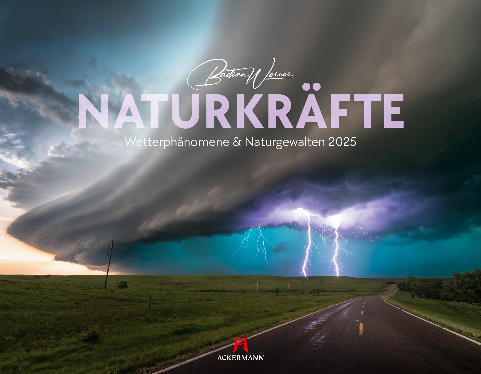 Ackermann Calendar Forces of Nature 2025 - Cover Page
