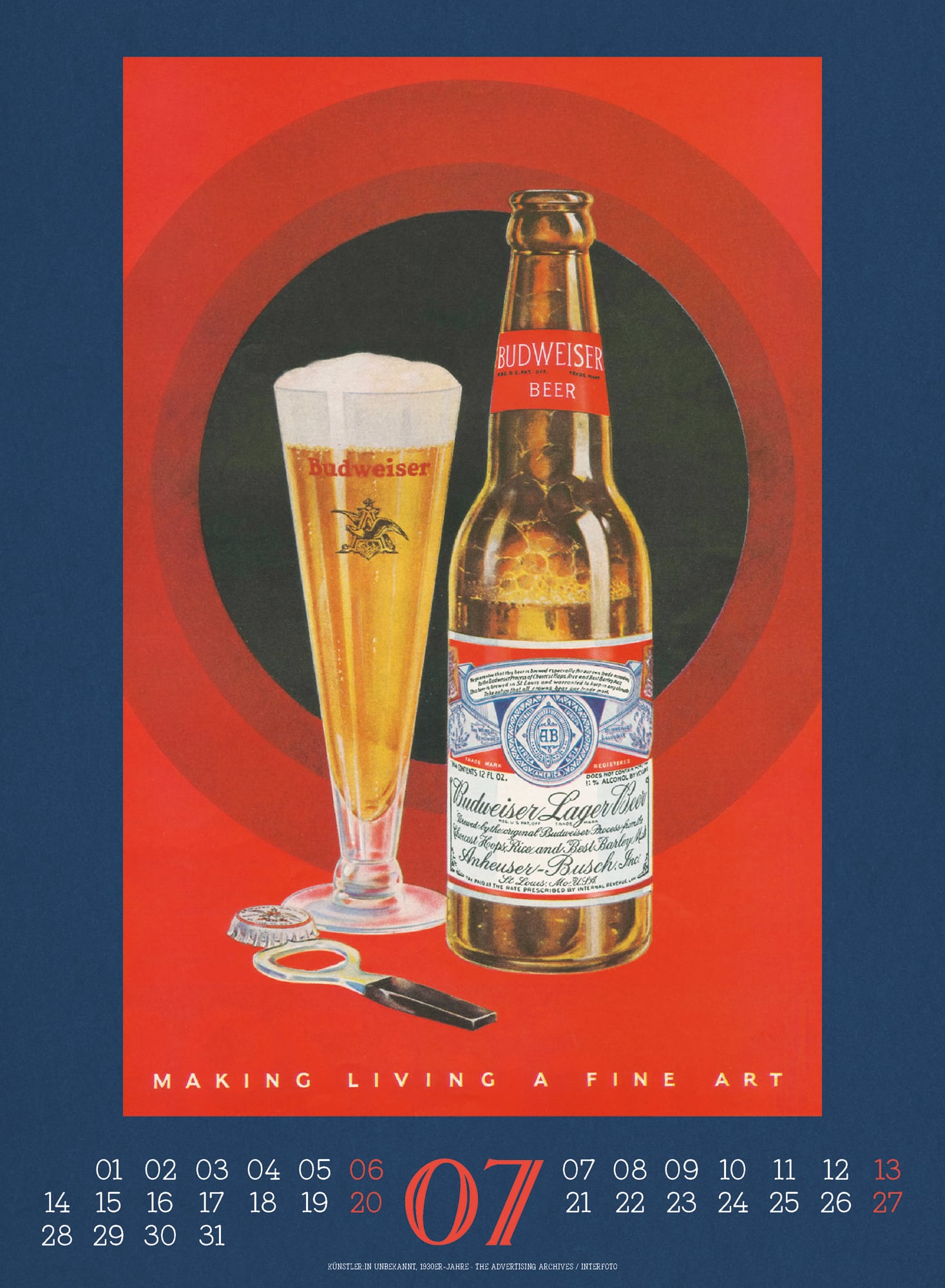 Ackermann Calendar Beer Posters 2025 - Inside View 07