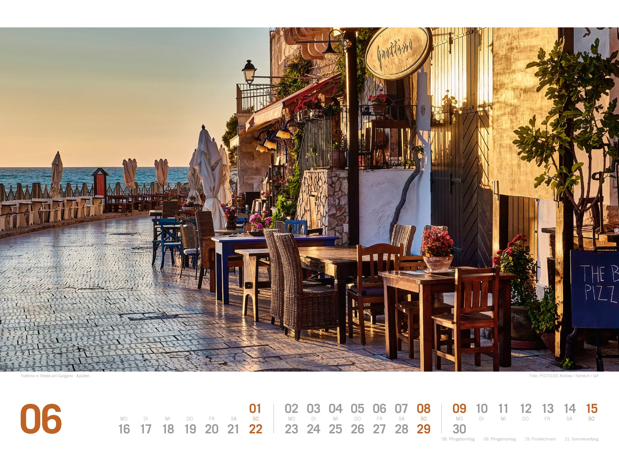 Ackermann Kalender Italien ReiseLust 2025 - Innenansicht 06