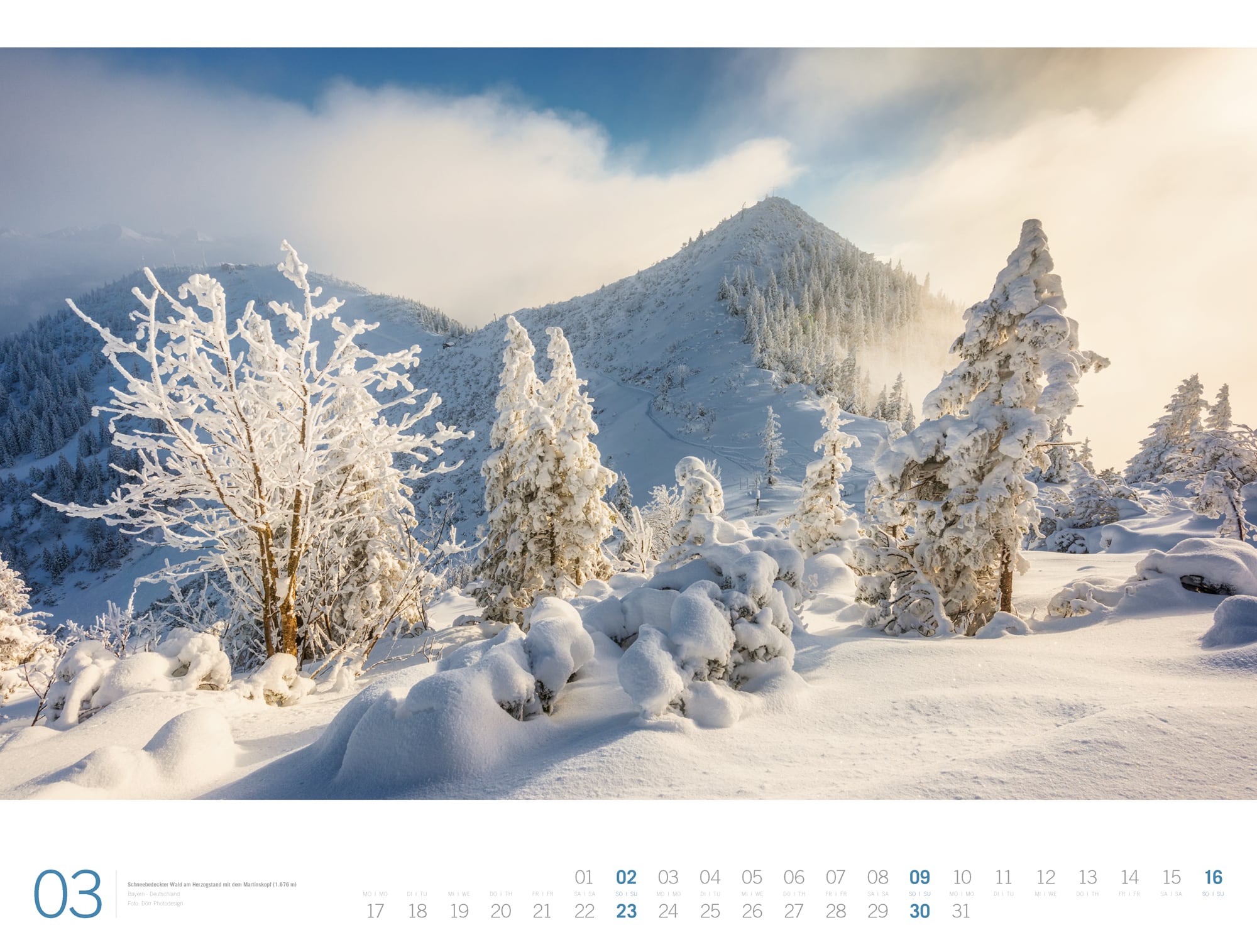 Ackermann Calendar Alps - Gallery 2025 - Inside View 03