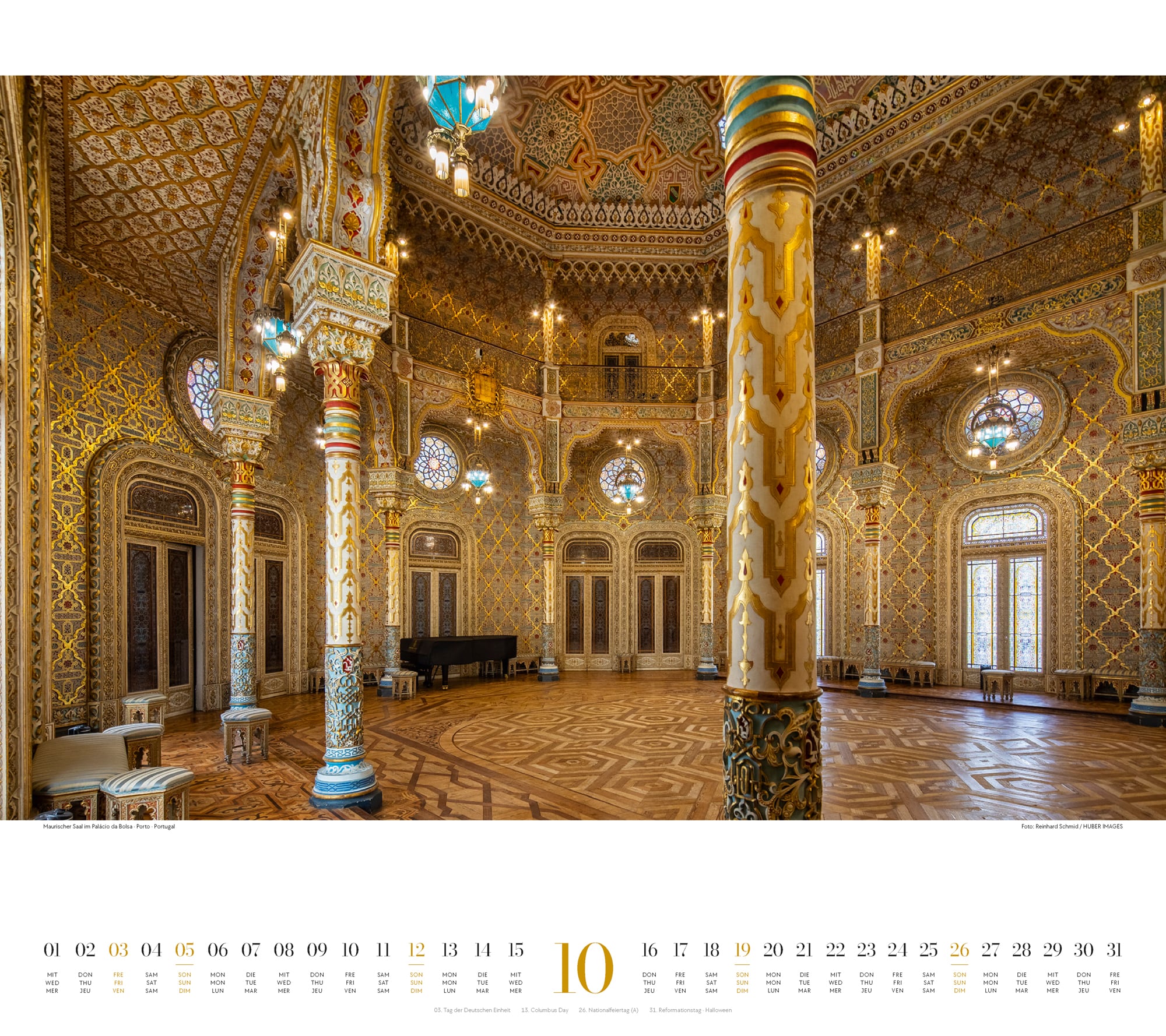 Ackermann Calendar Royal Palaces 2025 - Inside View 10