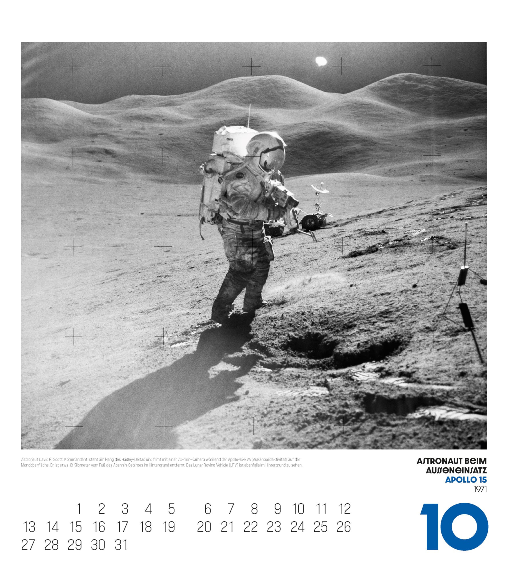 Ackermann Kalender The Apollo Archives 2025 - Innenansicht 10