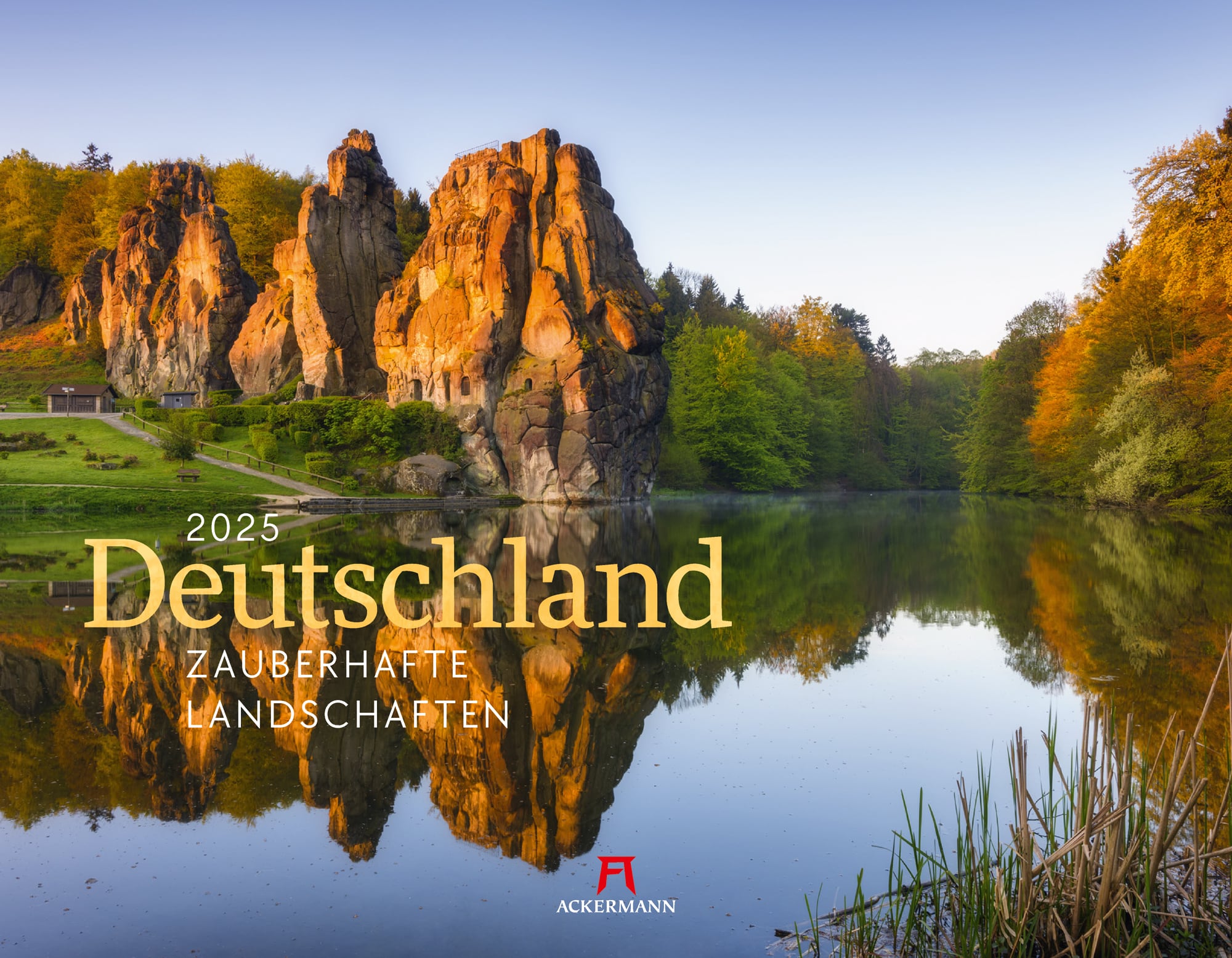 Ackermann Kalender Deutschland - Landschaften 2025 - Titelblatt