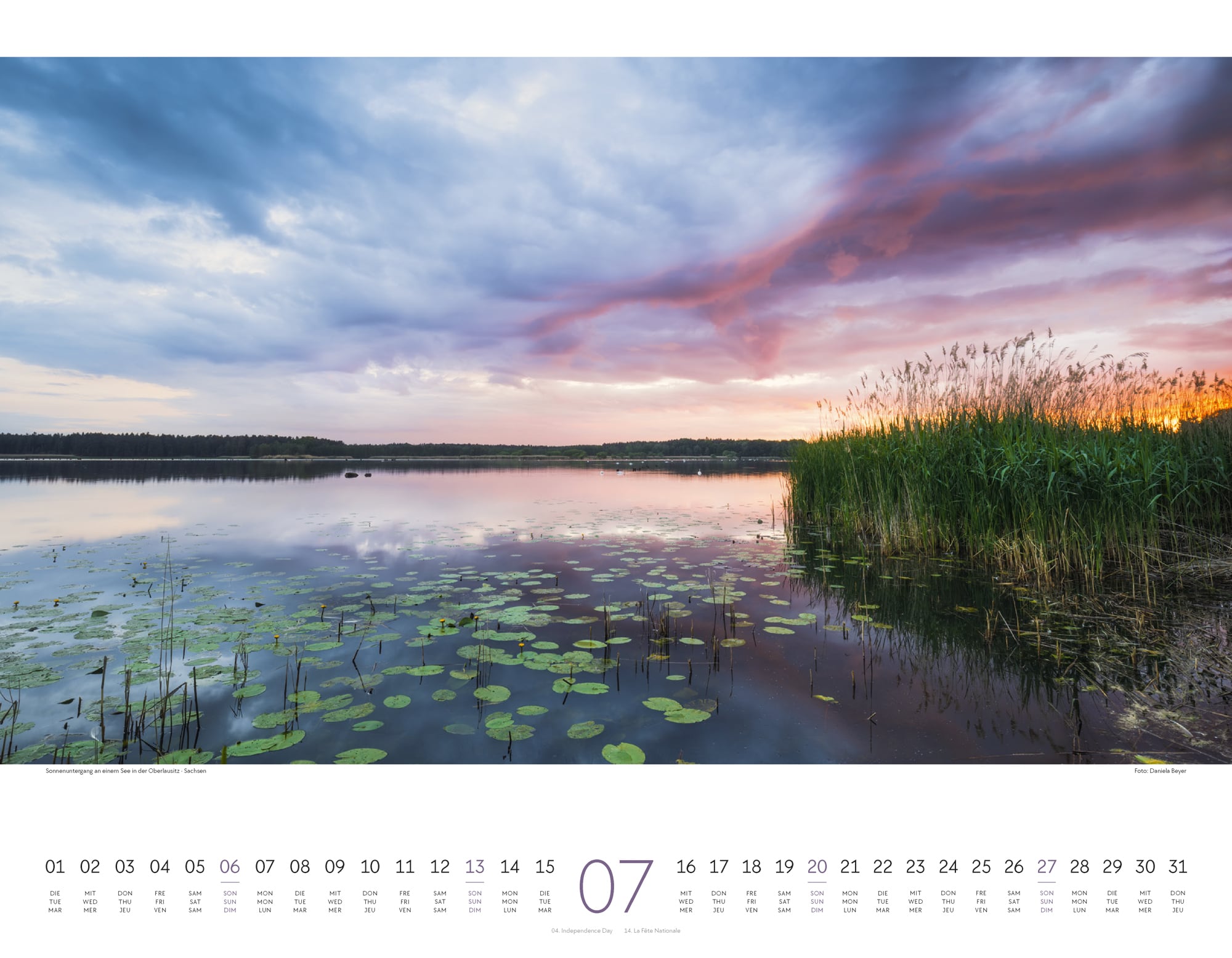 Ackermann Calendar Germany - Wonderful Landscapes 2025 - Inside View 07