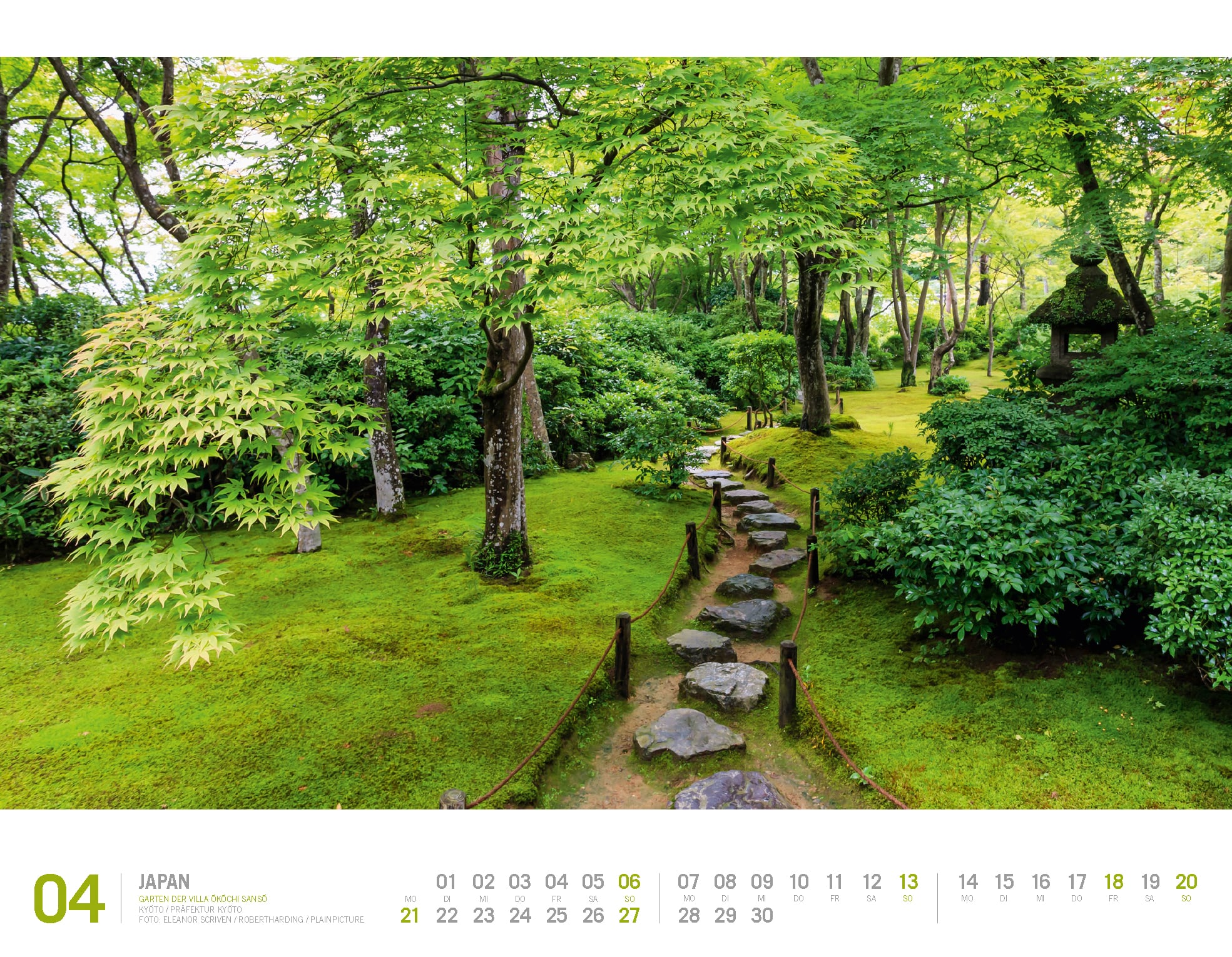 Ackermann Calendar Japan 2025 - Inside View 04