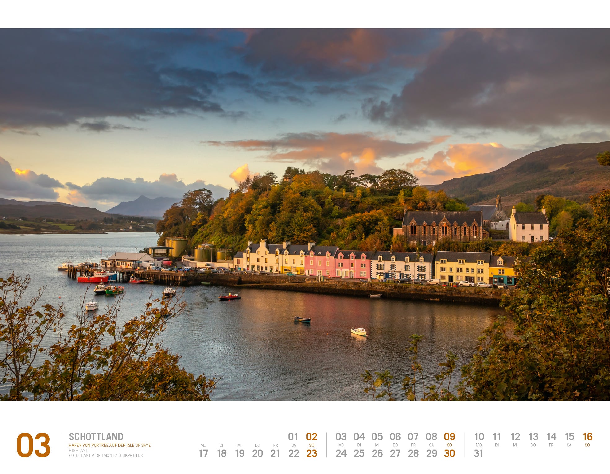 Ackermann Kalender Schottland 2025 - Innenansicht 03