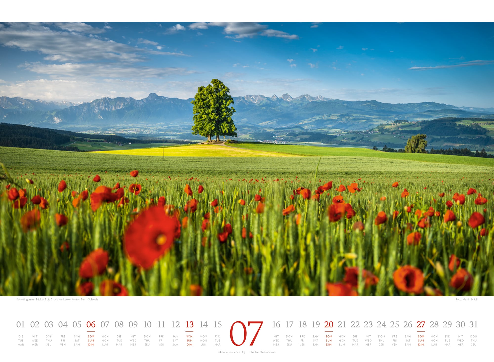 Ackermann Kalender Harmonie 2025 - Innenansicht 07
