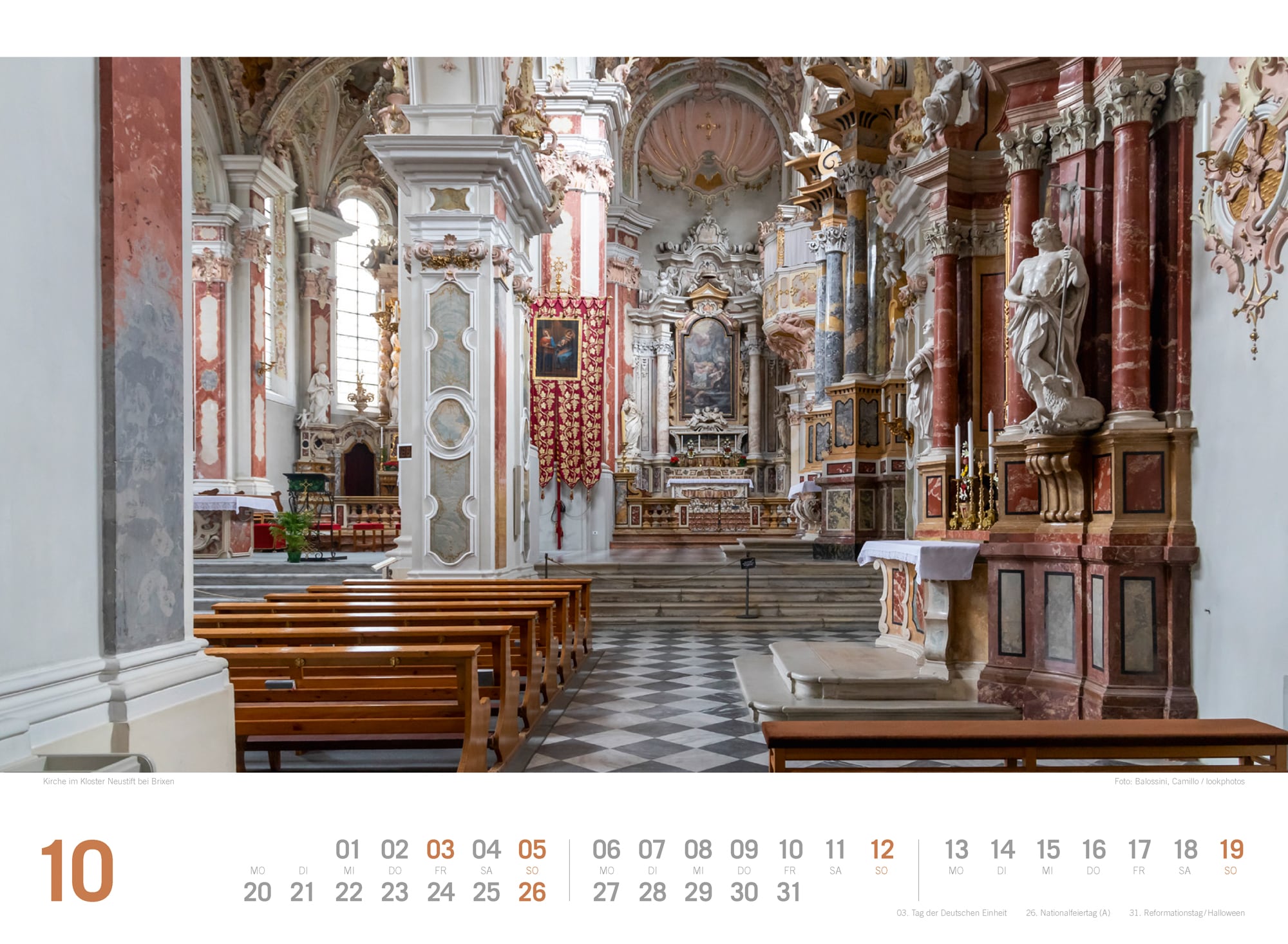 Ackermann Kalender Südtirol ReiseLust 2025 - Innenansicht 10