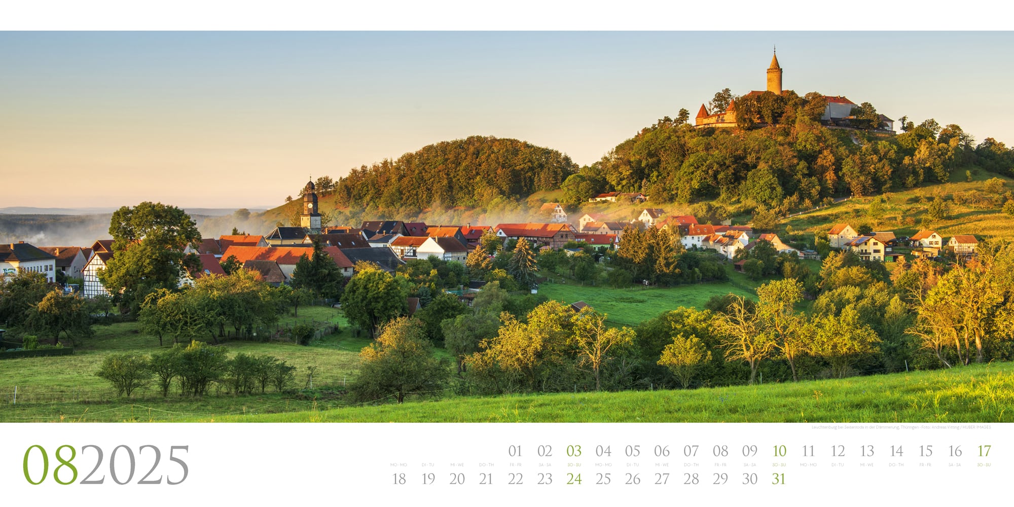 Ackermann Calendar Germany - Panorama 2025 - Inside View 08