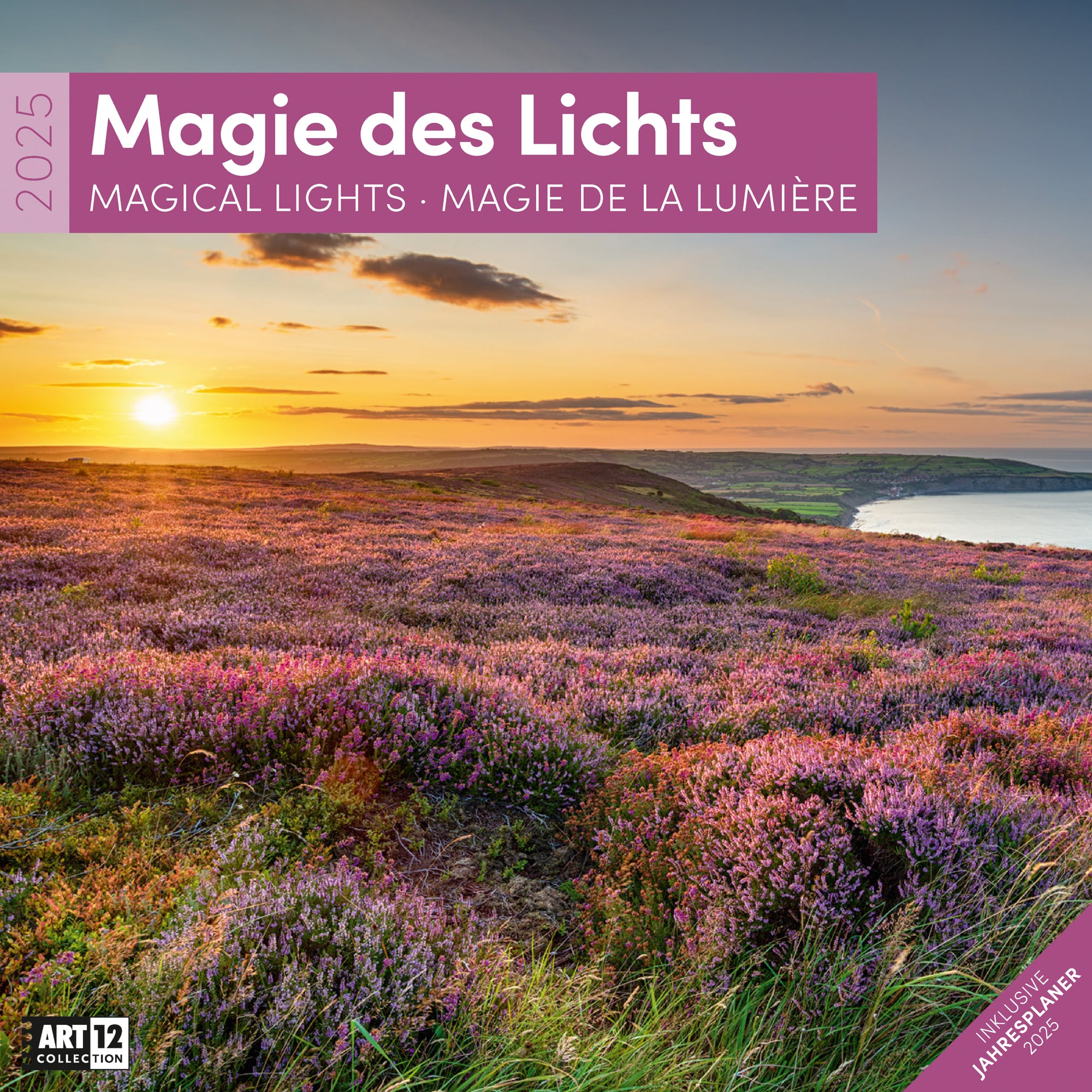 Art12 Collection Calendar Magic of Light 2025 - 30x30 - Cover Page