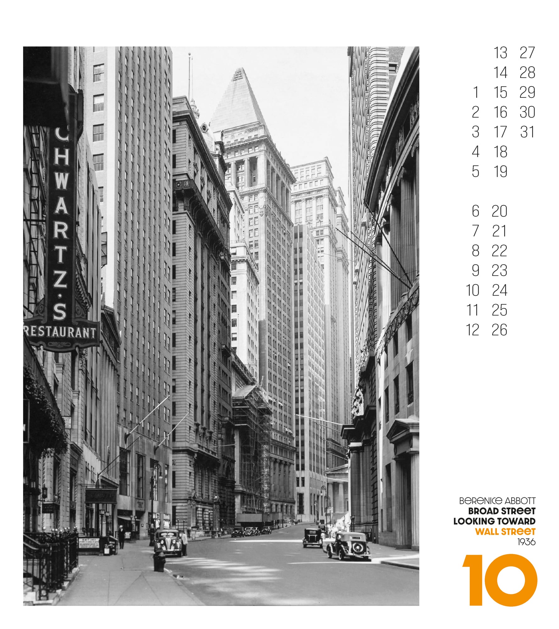 Ackermann Calendar Changing New York 2025 - Inside View 10