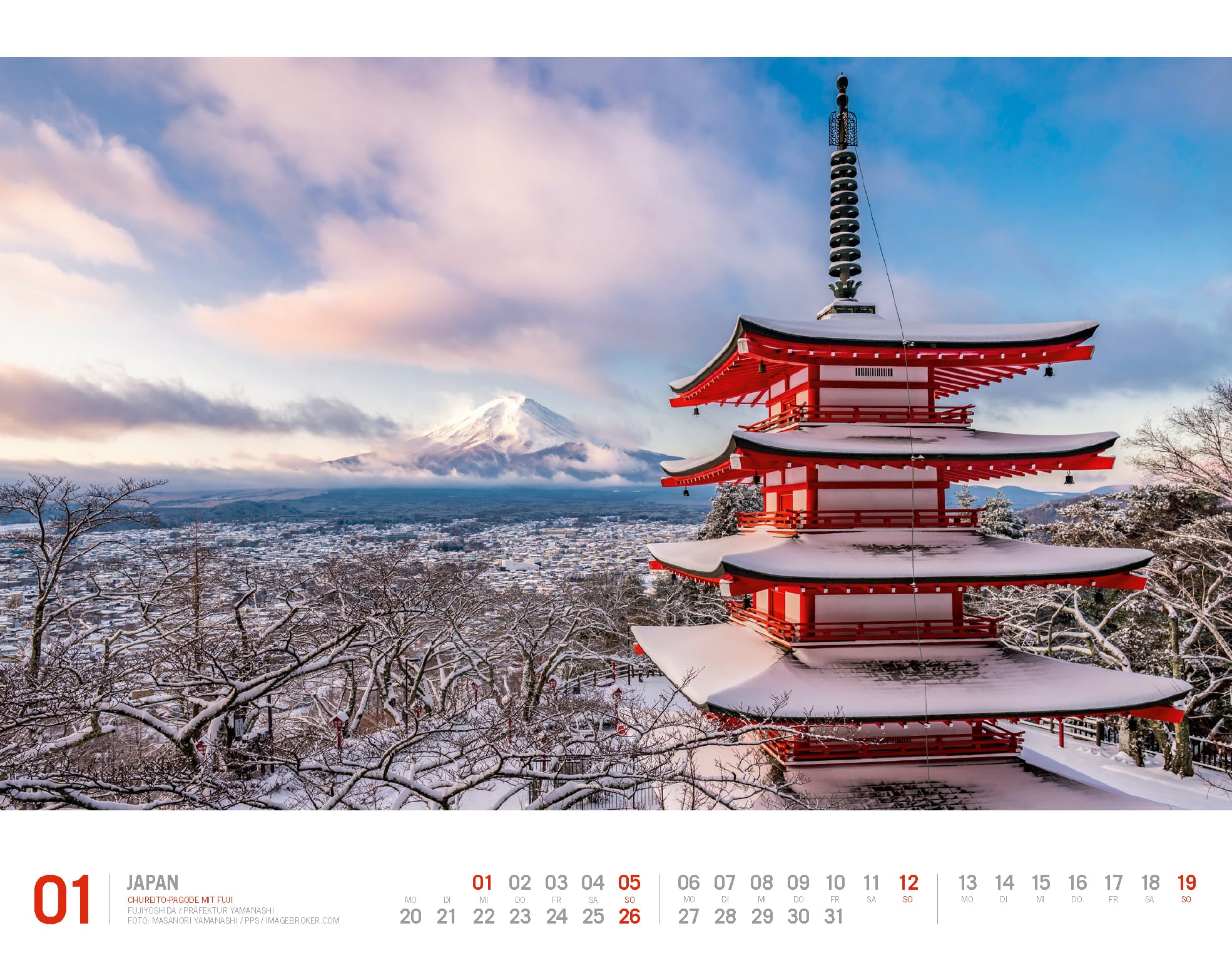 Ackermann Calendar Japan 2025 - Inside View 01