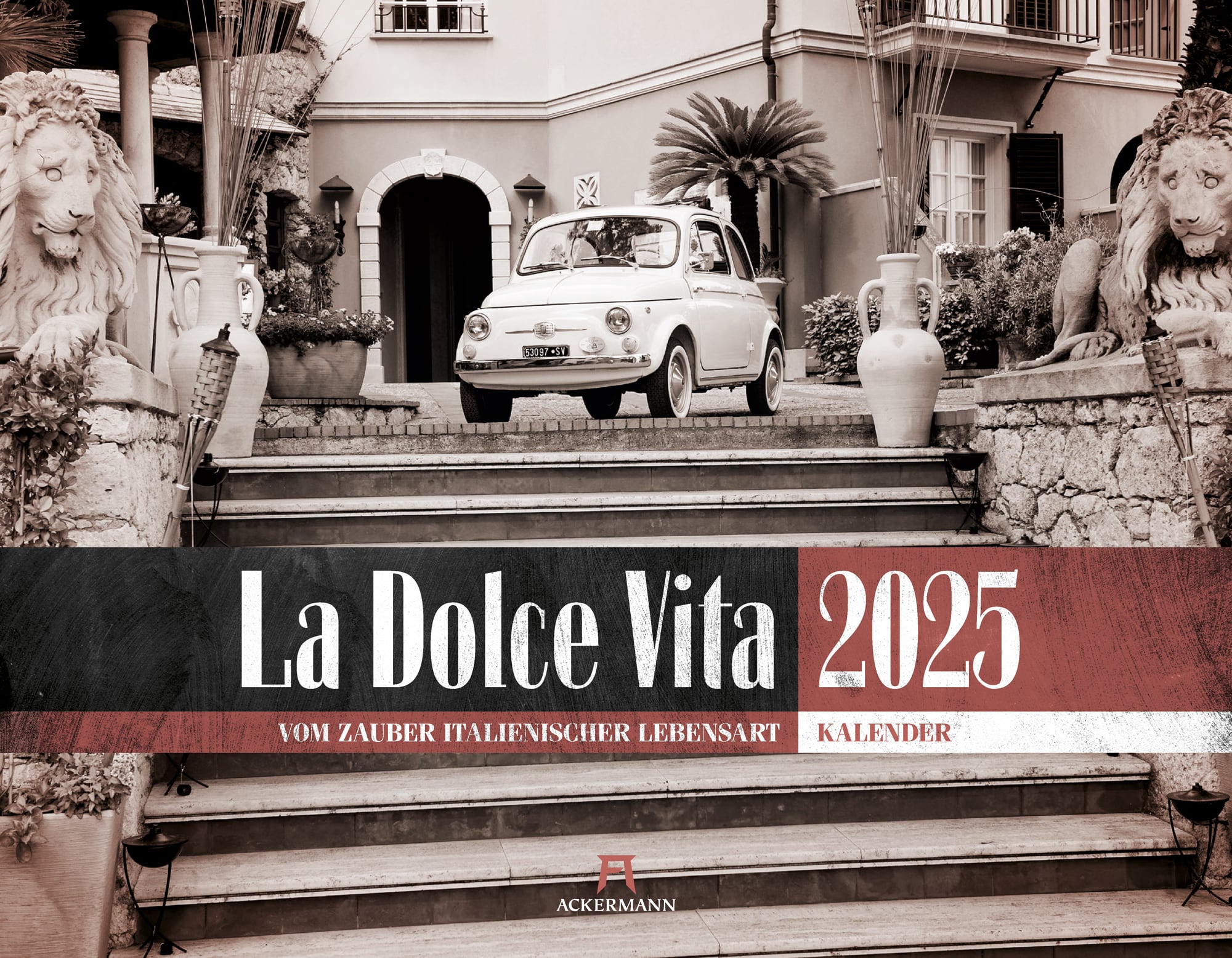 Ackermann Kalender La Dolce Vita 2025 - Titelblatt