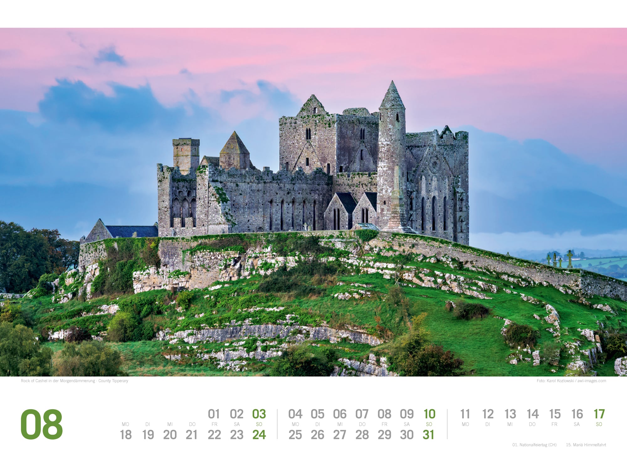 Ackermann Calendar Ireland 2025 - Inside View 08
