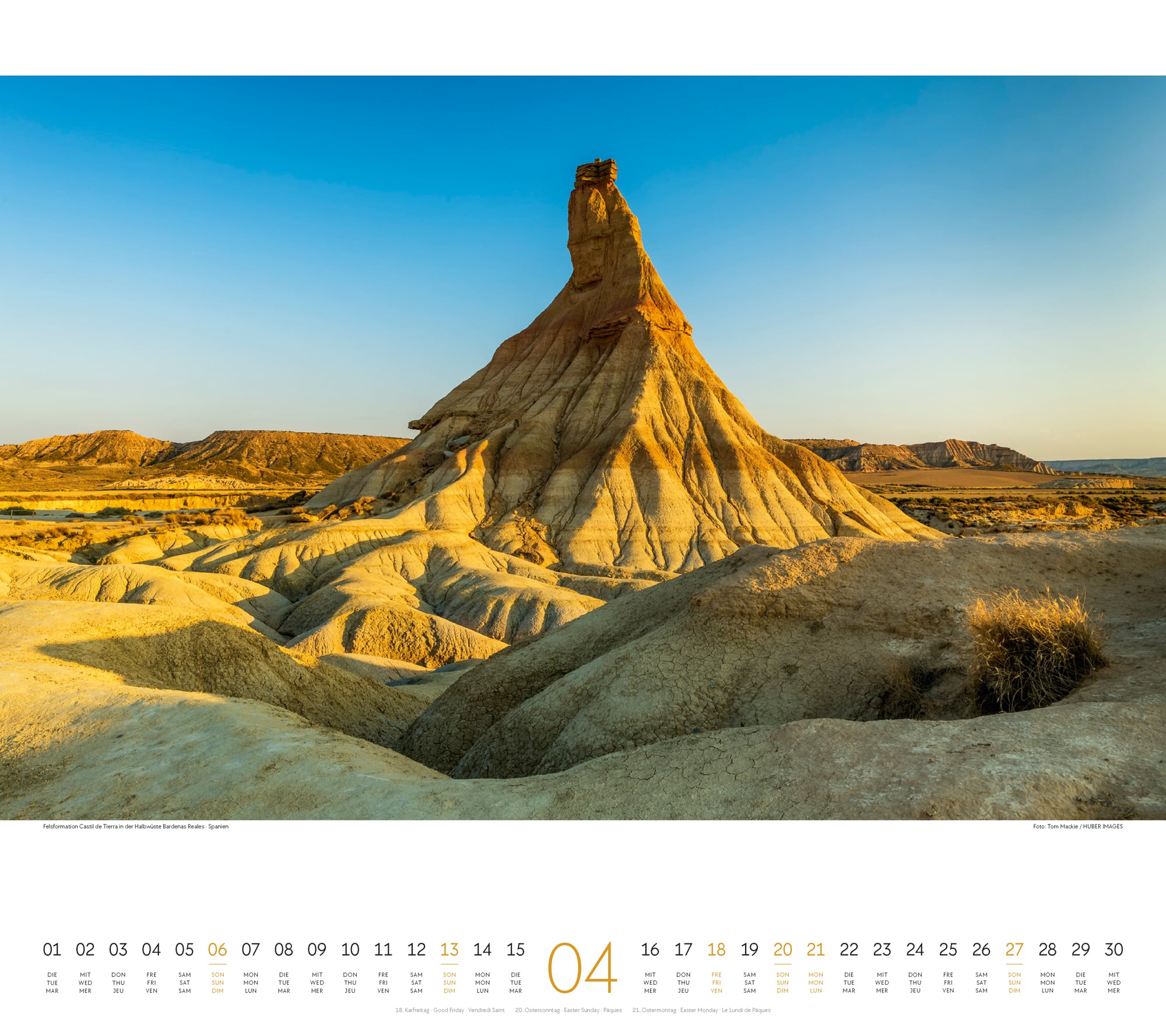 Ackermann Calendar Fantastic Landscapes 2025 - Inside View 04