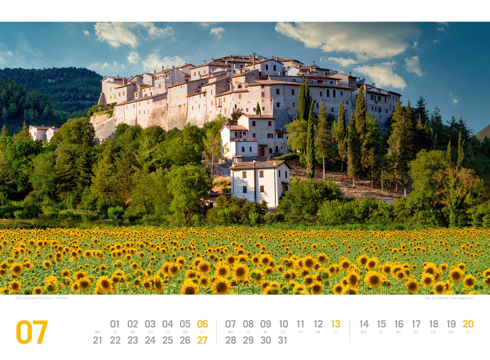 Ackermann Calendar Italy 2025 - Inside View 07