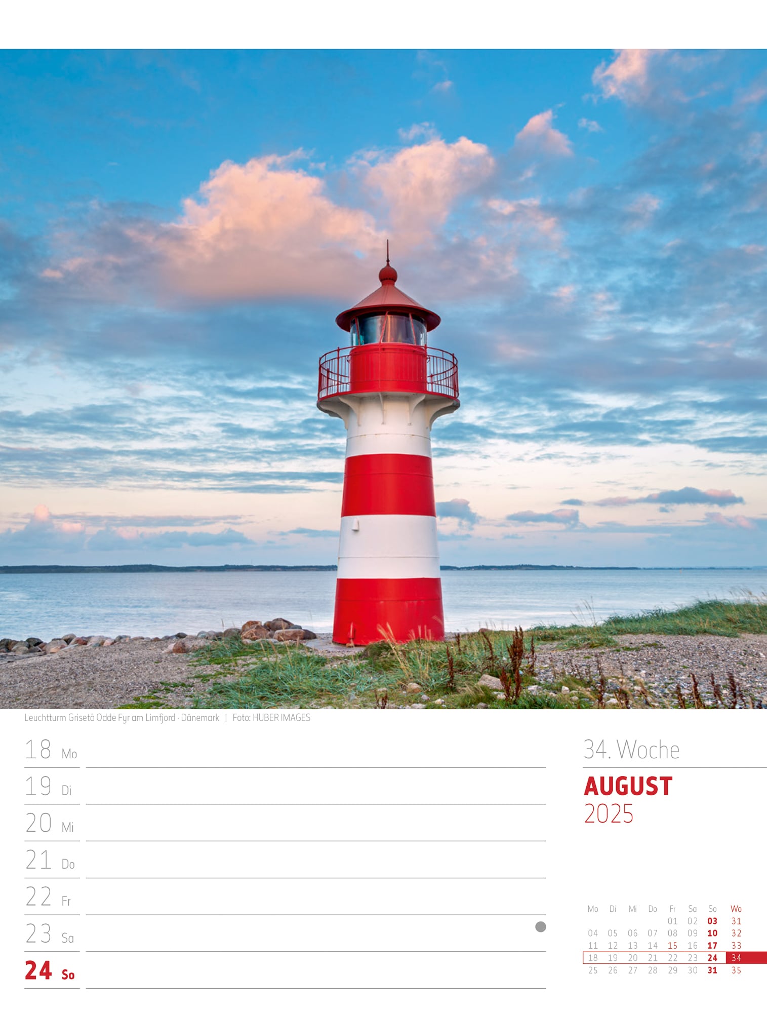 Ackermann Calendar Scandinavia 2025 - Weekly Planner - Inside View 37