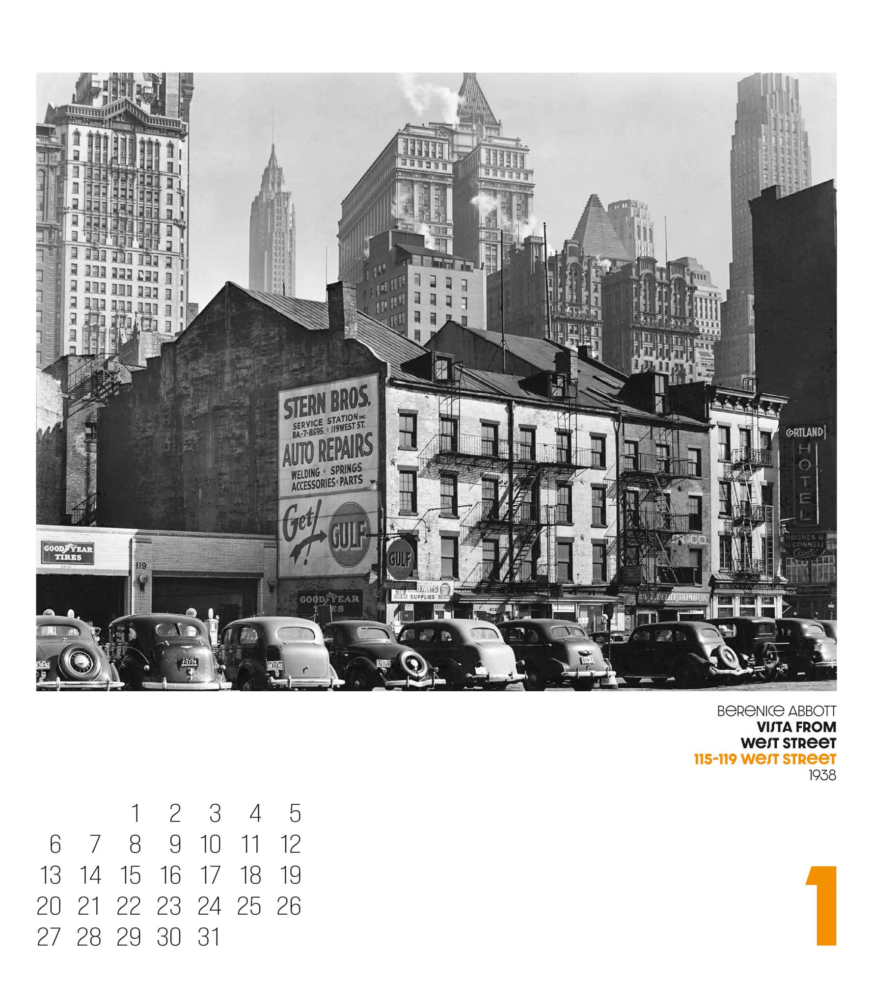 Ackermann Calendar Changing New York 2025 - Inside View 01