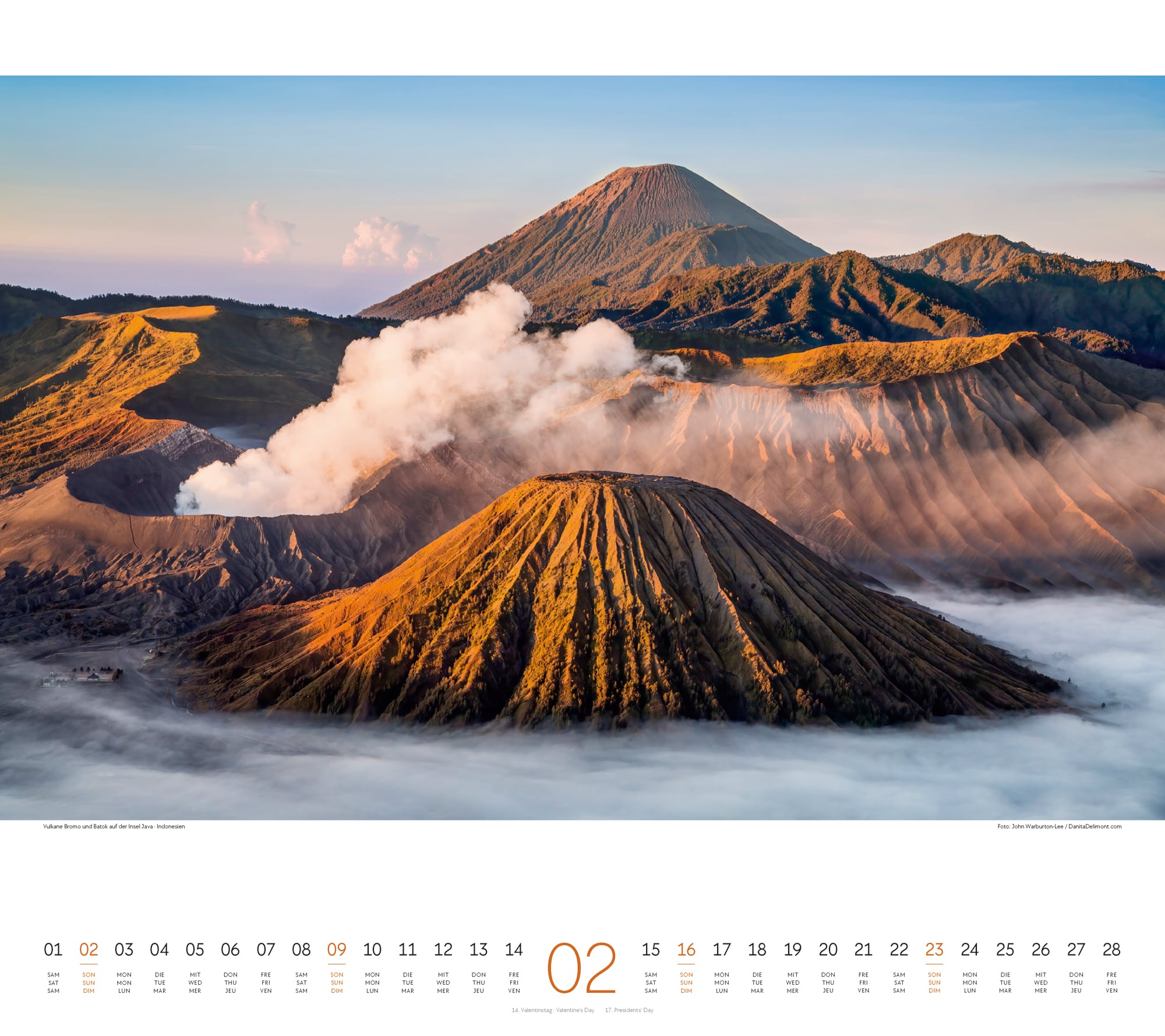 Ackermann Calendar Fantastic Landscapes 2025 - Inside View 02