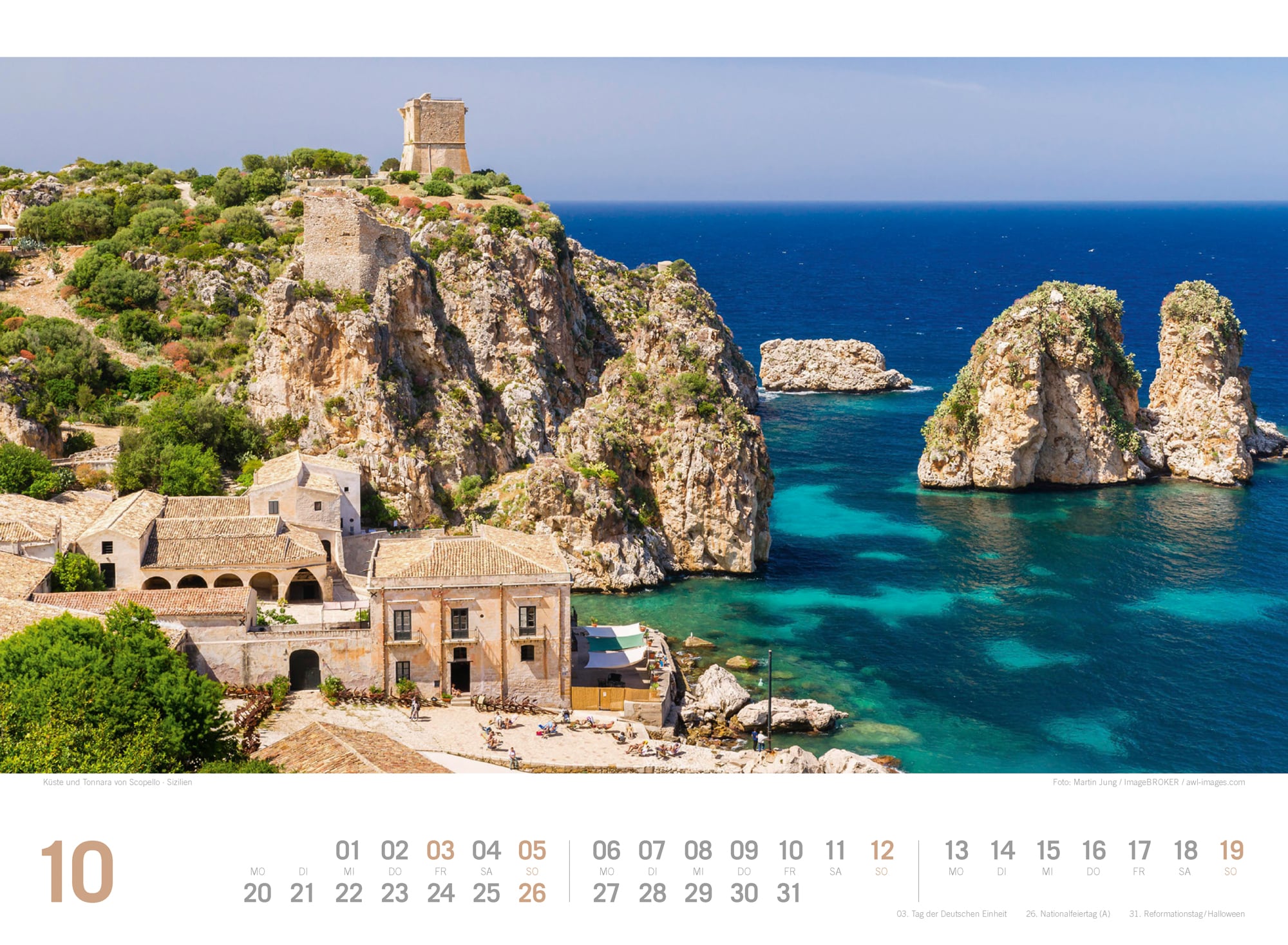 Ackermann Kalender Italien ReiseLust 2025 - Innenansicht 10