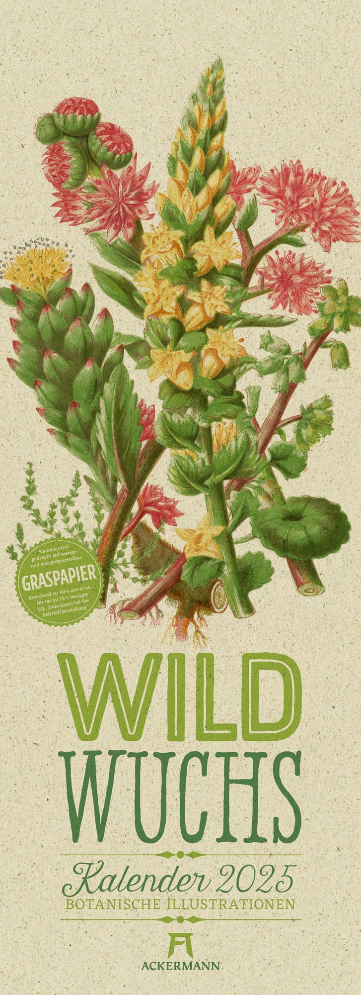 Ackermann Calendar Wild Plants 2025 - Cover Page
