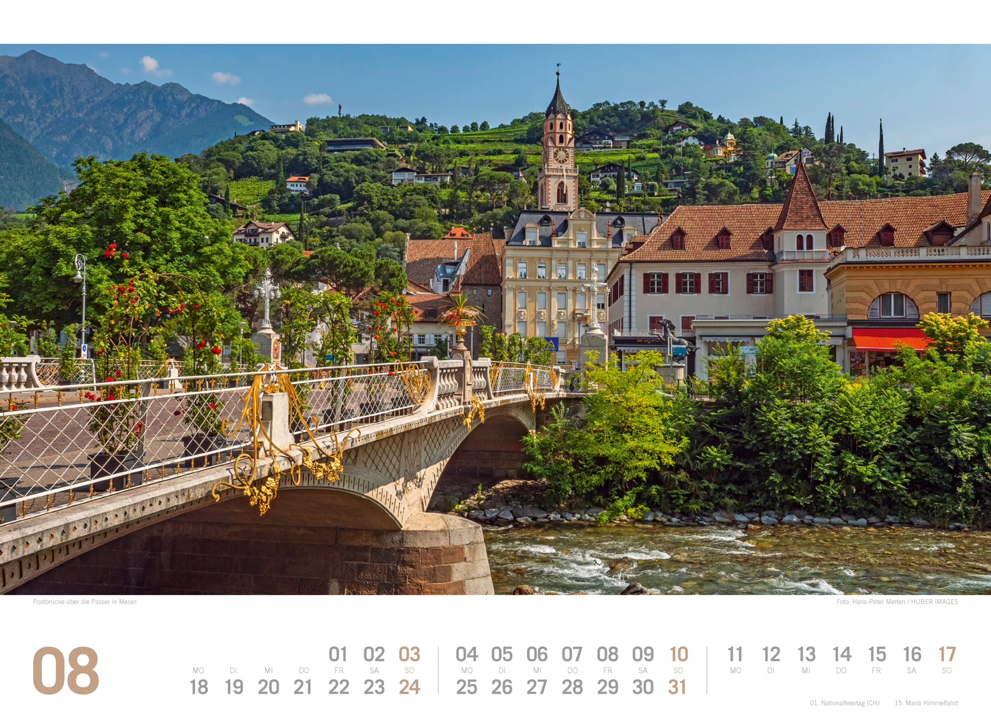 Ackermann Calendar South Tyrol 2025 - Inside View 08