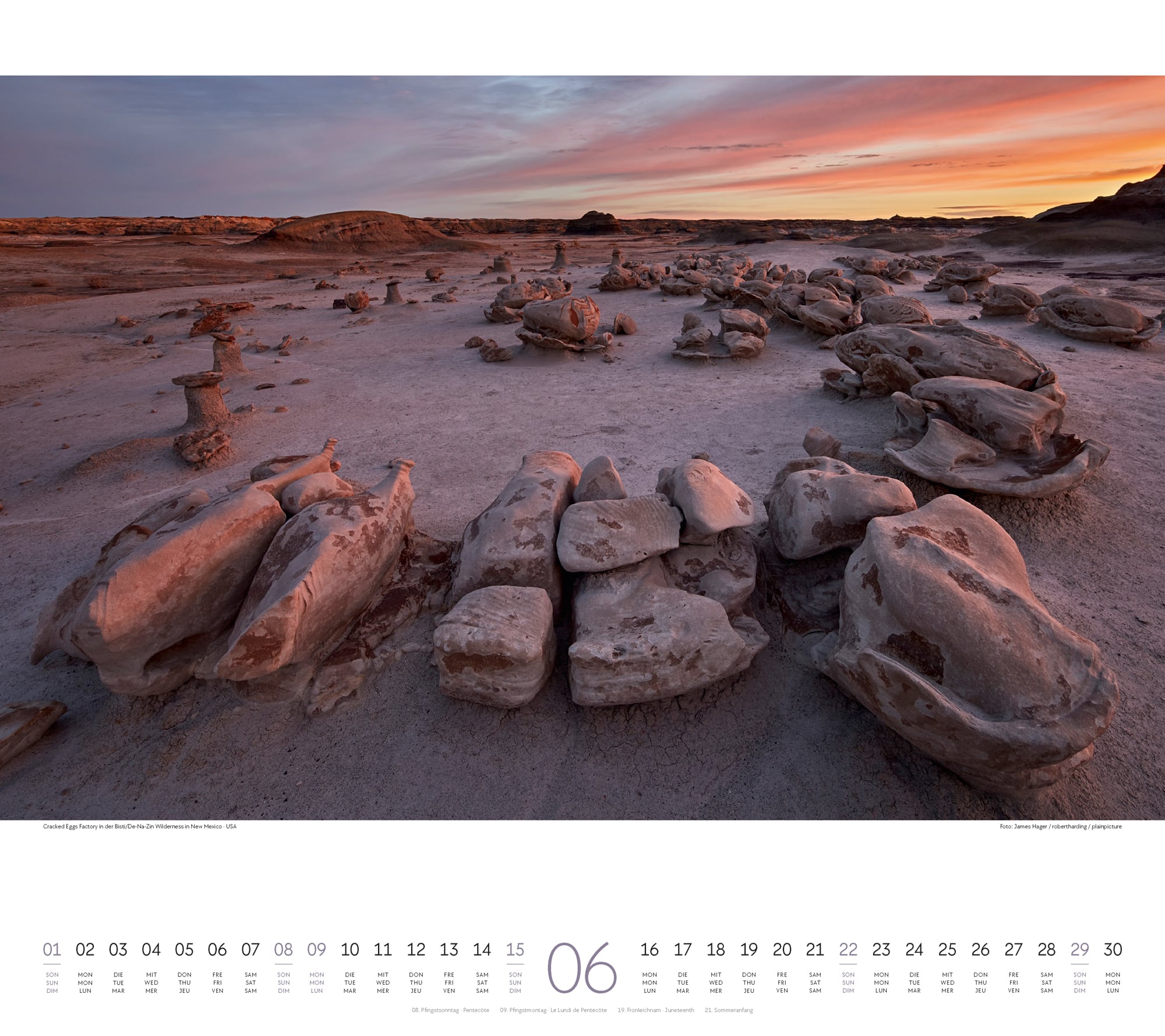Ackermann Calendar Fantastic Landscapes 2025 - Inside View 06