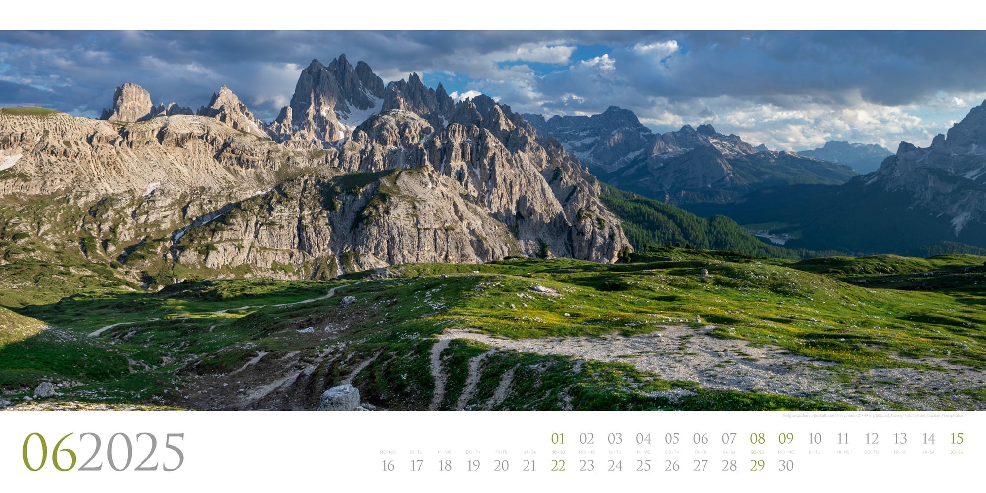 Ackermann Calendar Dolomites 2025 - Inside View 06