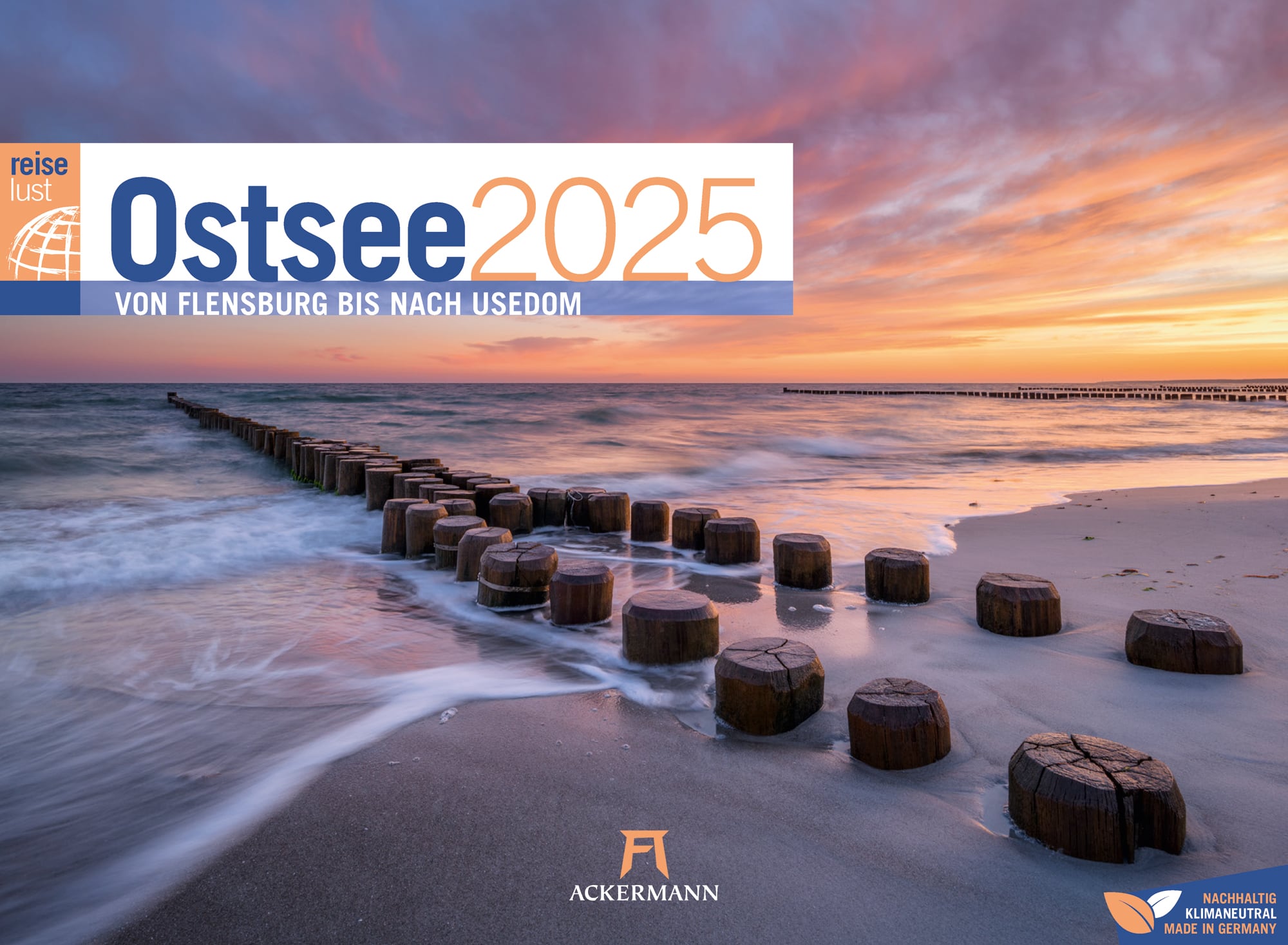 Ackermann Calendar Baltic Sea 2025 - Cover Page