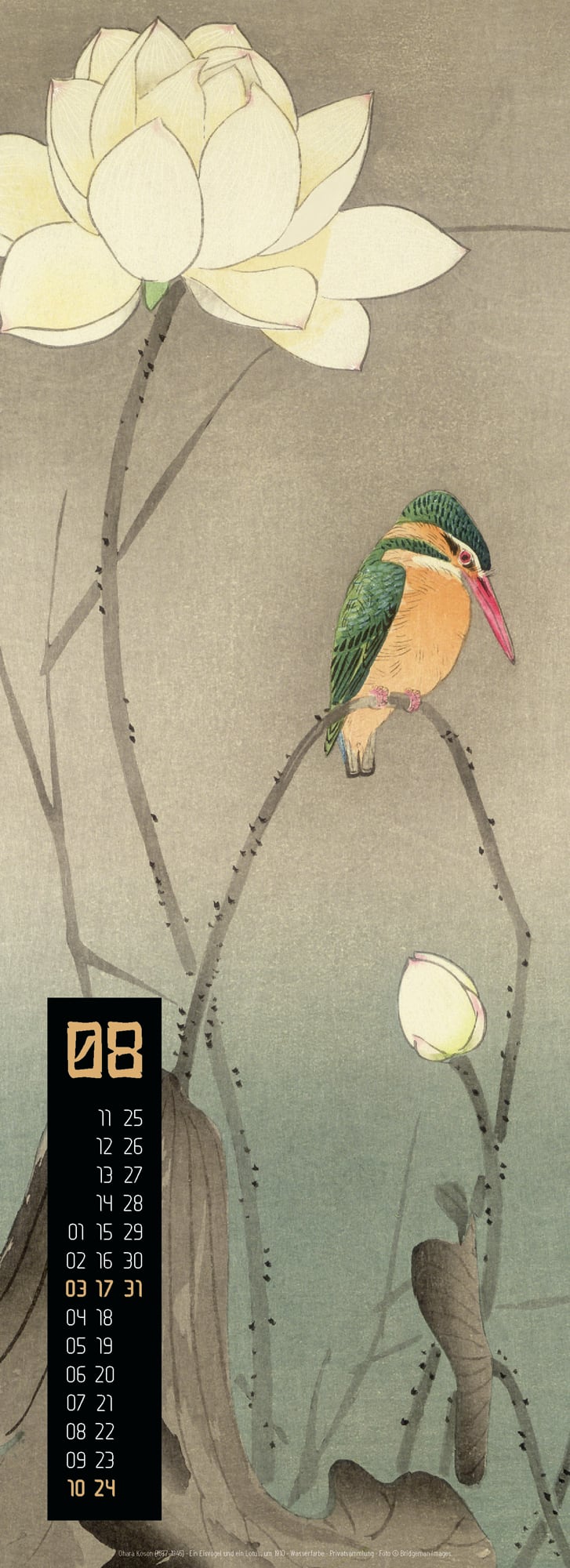 Ackermann Kalender Art of Asia 2025 - Innenansicht 08